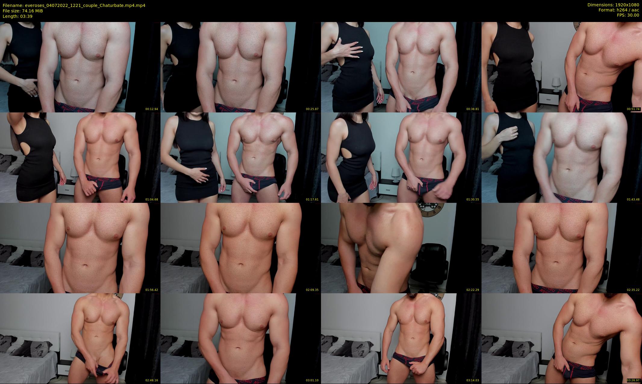everoses — 4 minute Chaturbate couple cam show recording, 1080p, Jul 4, 2022