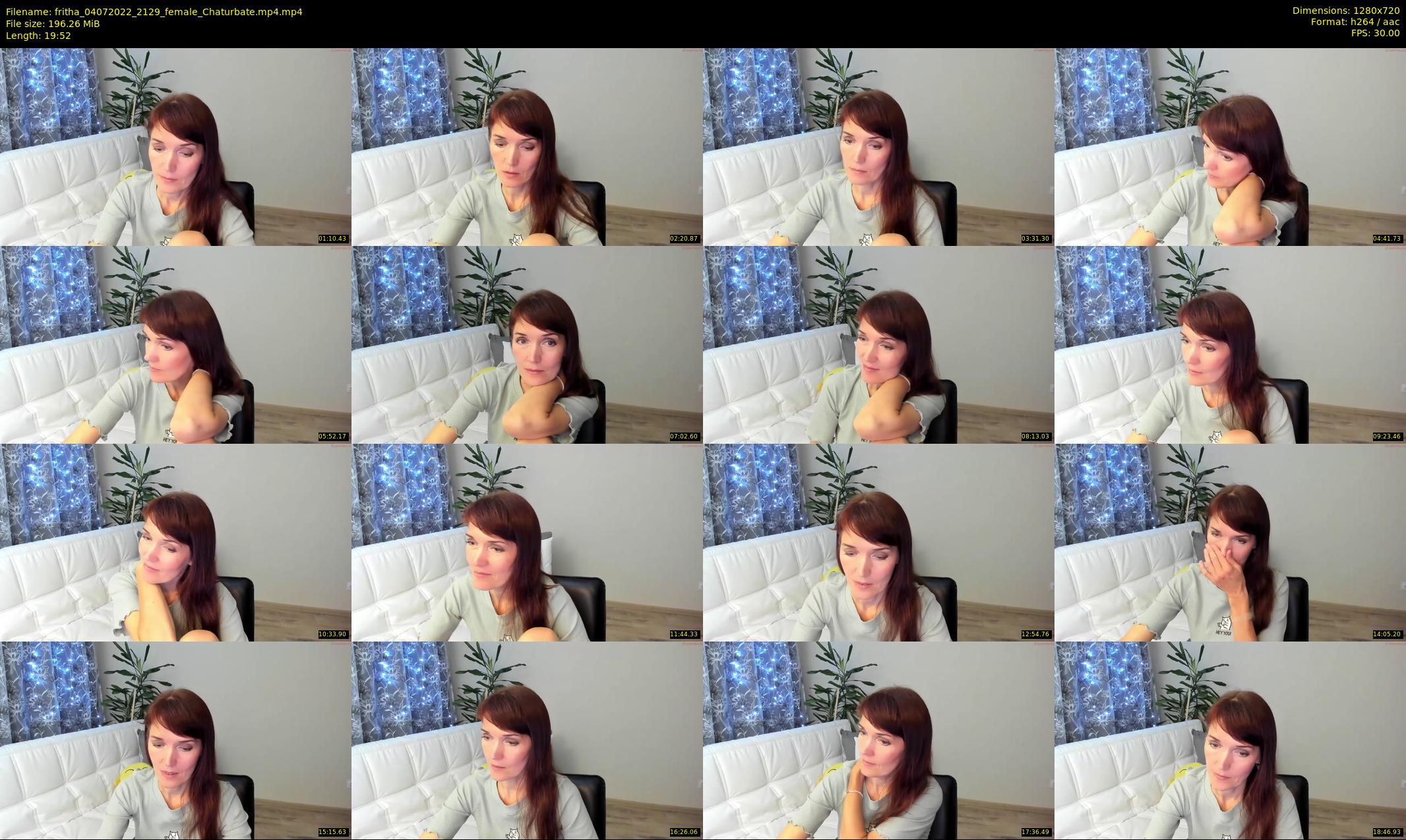 fritha — 20 minute Chaturbate female cam show recording, 720p, Jul 4, 2022