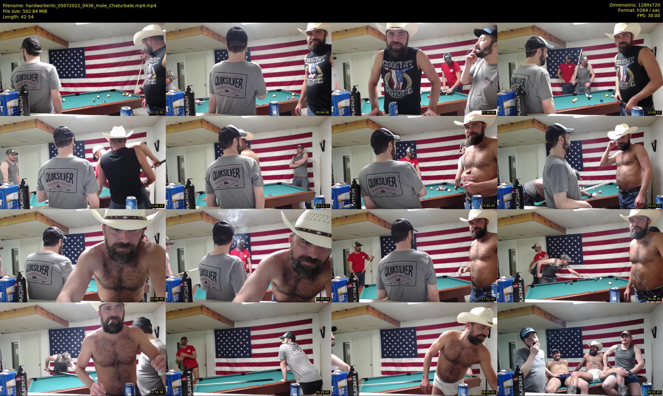hardworkertn — 43 minute Chaturbate male cam show recording, 720p, Jul 5, 2022