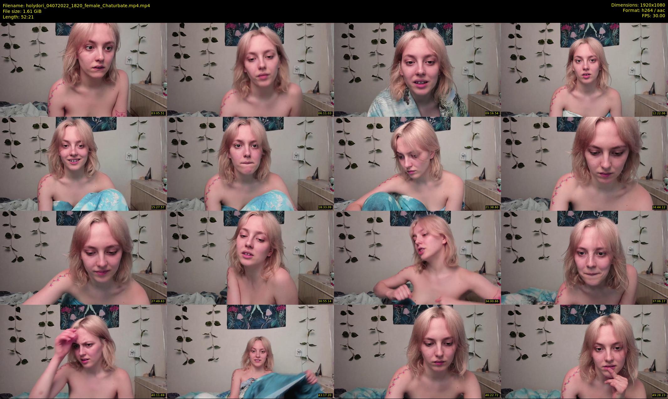 holydori — 53 minute Chaturbate female cam show recording, 1080p, Jul 4, 2022