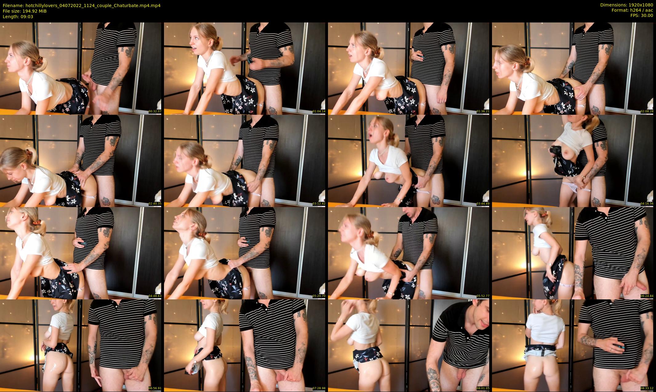 hotchillylovers — 10 minute Chaturbate couple cam show recording, 1080p, Jul 4, 2022
