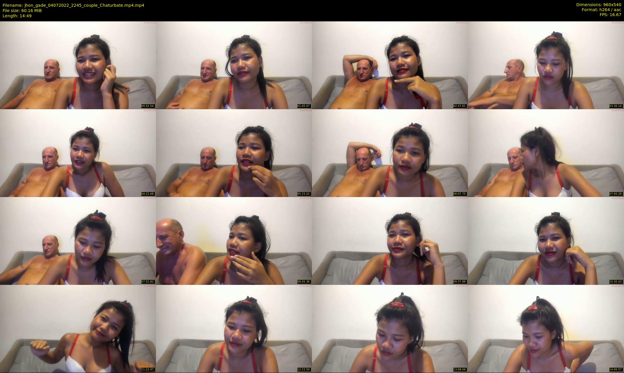 jhon_gade — 15 minute Chaturbate couple cam show recording, 480p, Jul 4, 2022