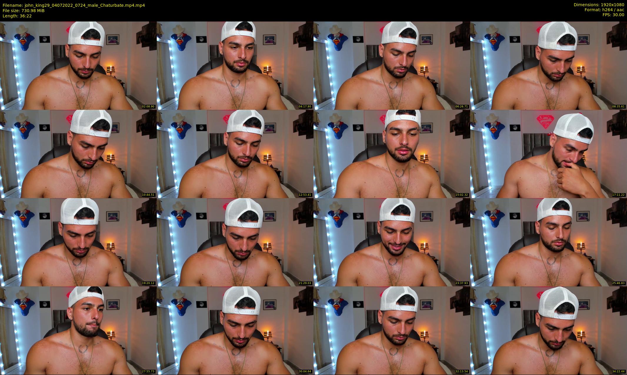 john_king29 — 37 minute Chaturbate male cam show recording, 1080p, Jul 4, 2022