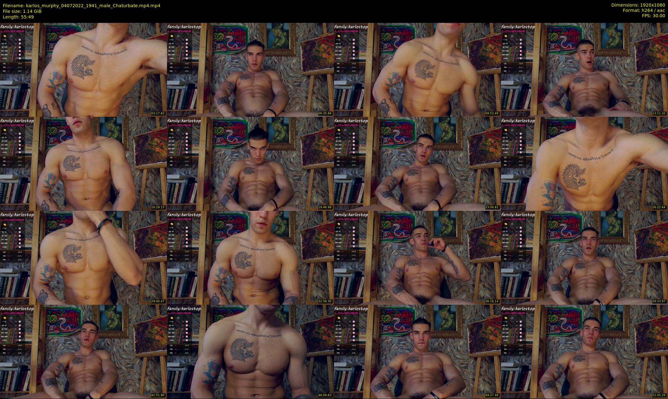 karlos_murphy — 56 minute Chaturbate male cam show recording, 1080p, Jul 4, 2022