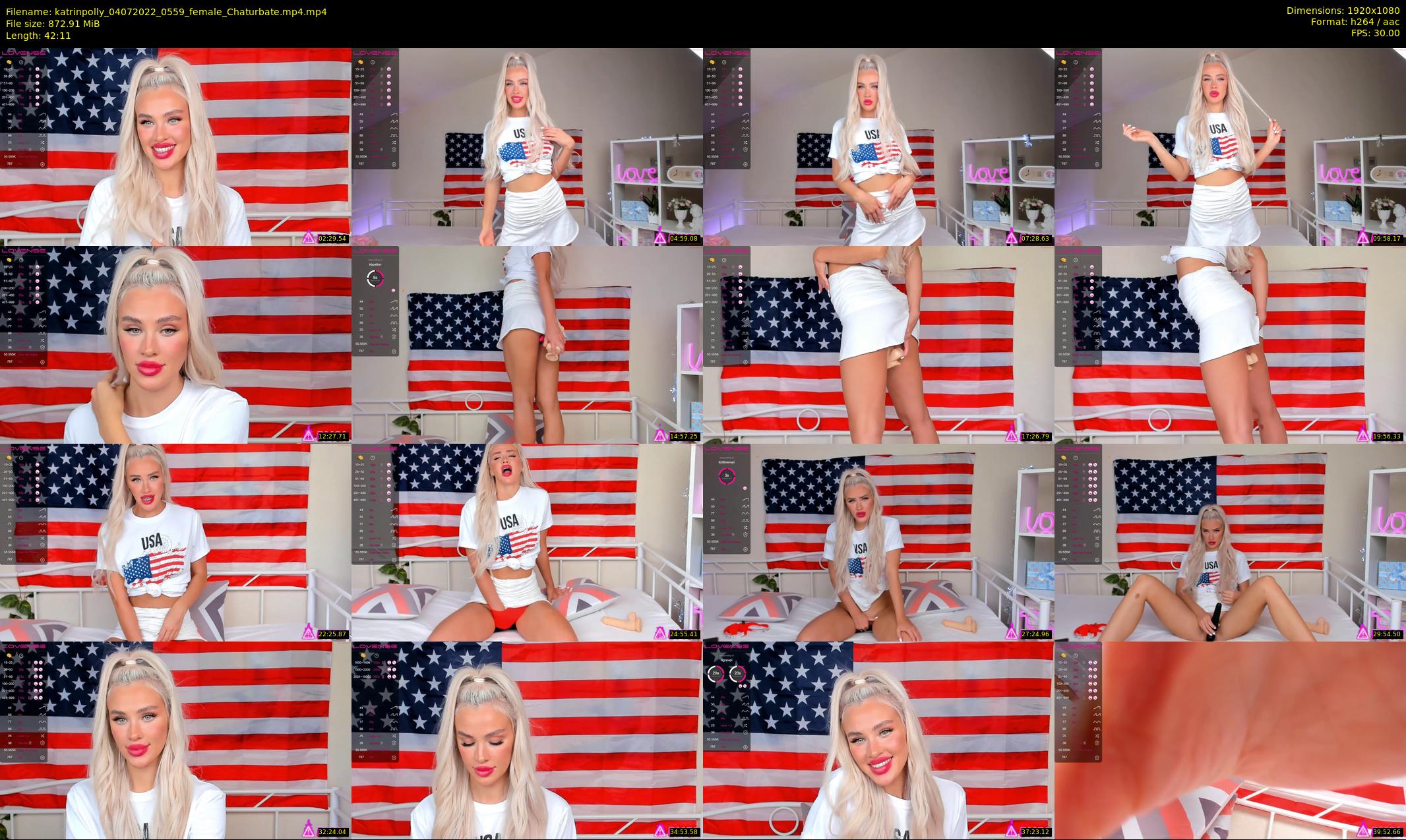 katrinpolly — 43 minute Chaturbate couple cam show recording, 1080p, Jul 4, 2022