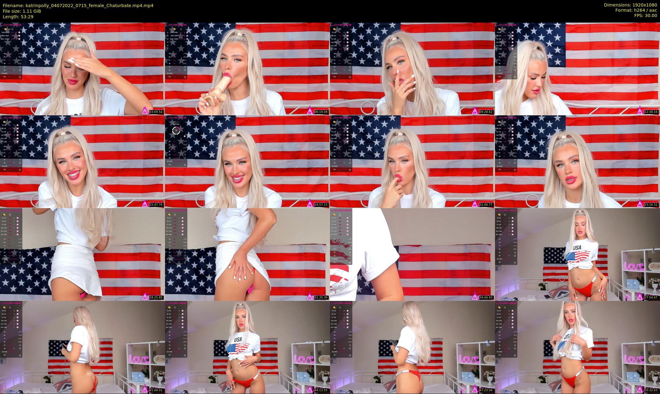 katrinpolly — 54 minute Chaturbate couple cam show recording, 1080p, Jul 4, 2022