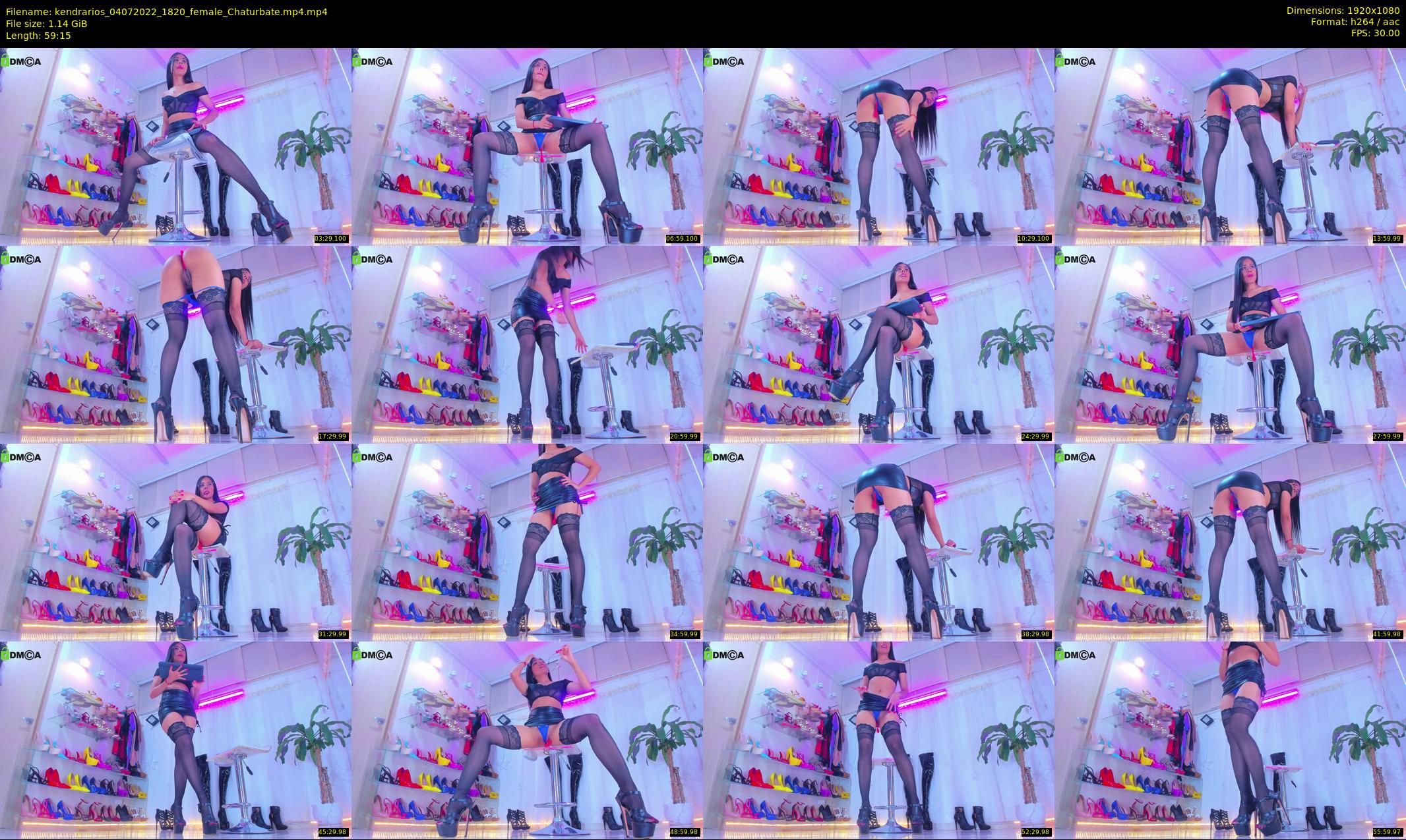 kendrarios — 60 minute Chaturbate female cam show recording, 1080p, Jul 4, 2022