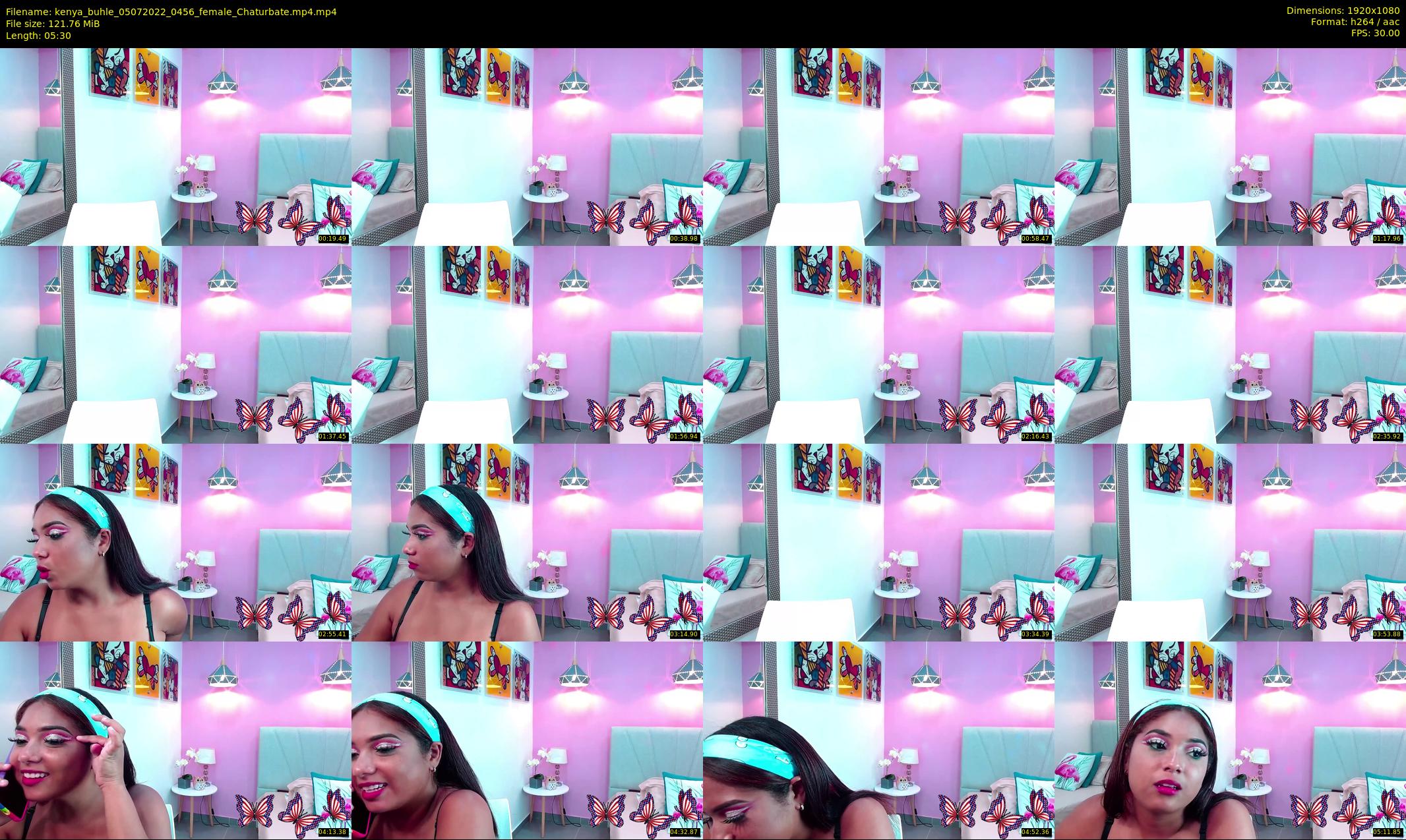 kenya_buhle — 6 minute Chaturbate female cam show recording, 1080p, Jul 5, 2022