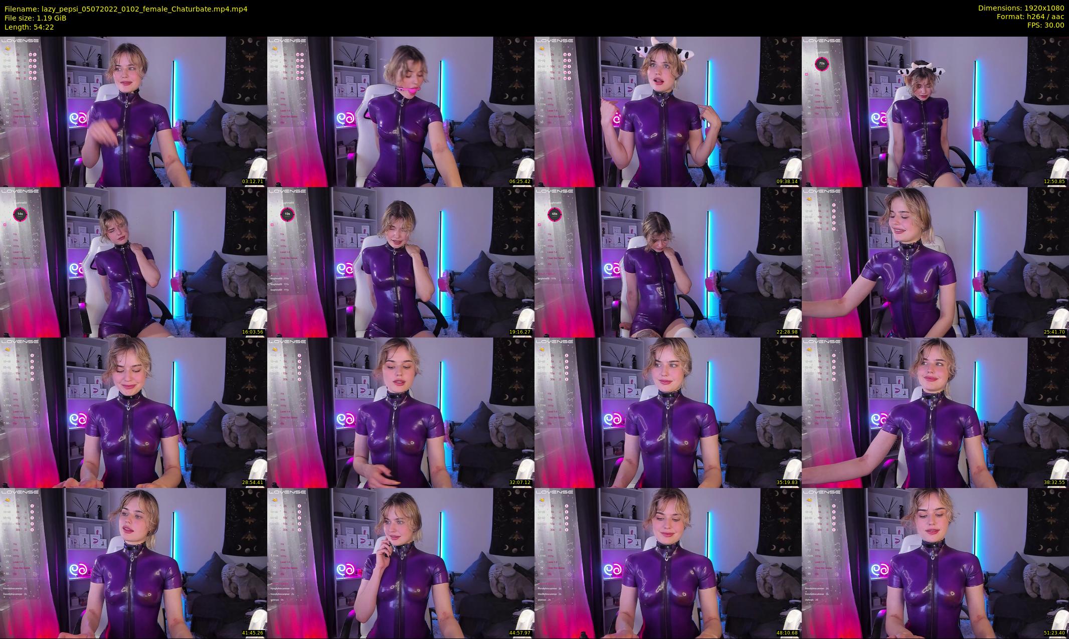 lazy_pepsi — 55 minute Chaturbate female cam show recording, 1080p, Jul 5, 2022