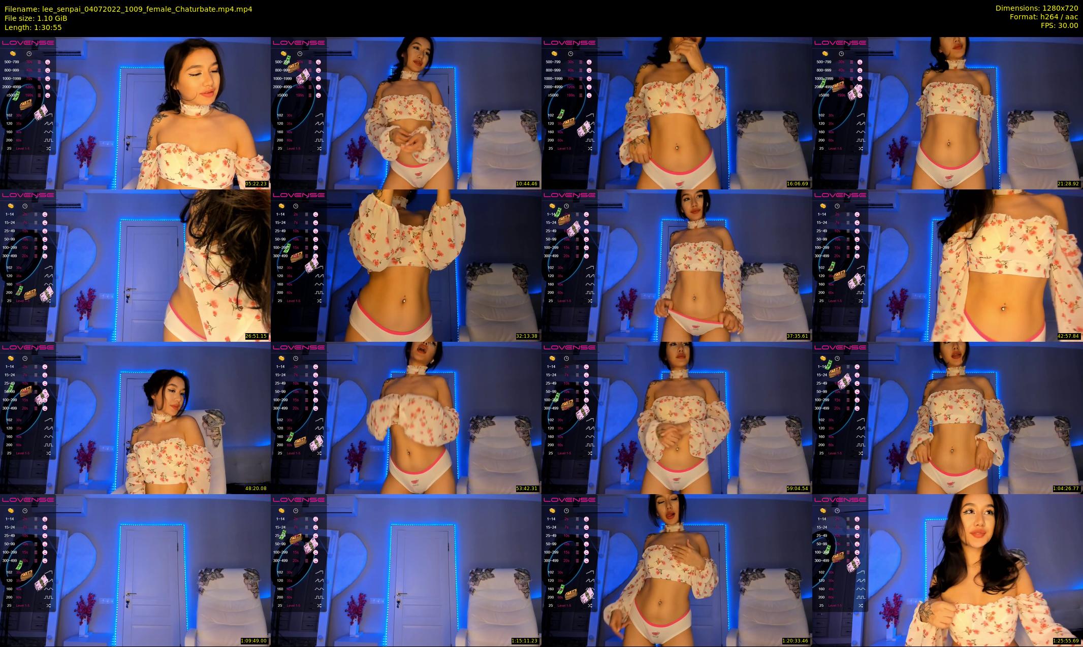 lee_senpai — 91 minute Chaturbate female cam show recording, 720p, Jul 4, 2022