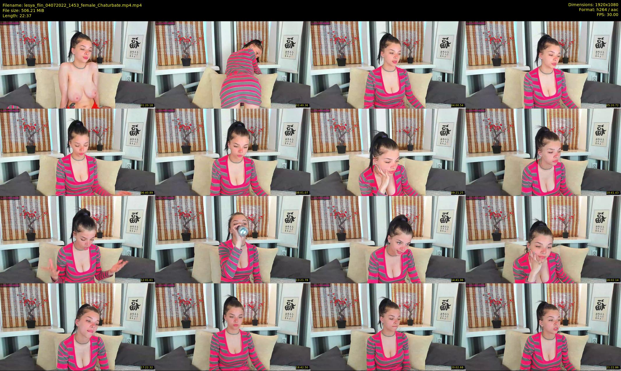 lesya_flin — 23 minute Chaturbate female cam show recording, 1080p, Jul 4, 2022