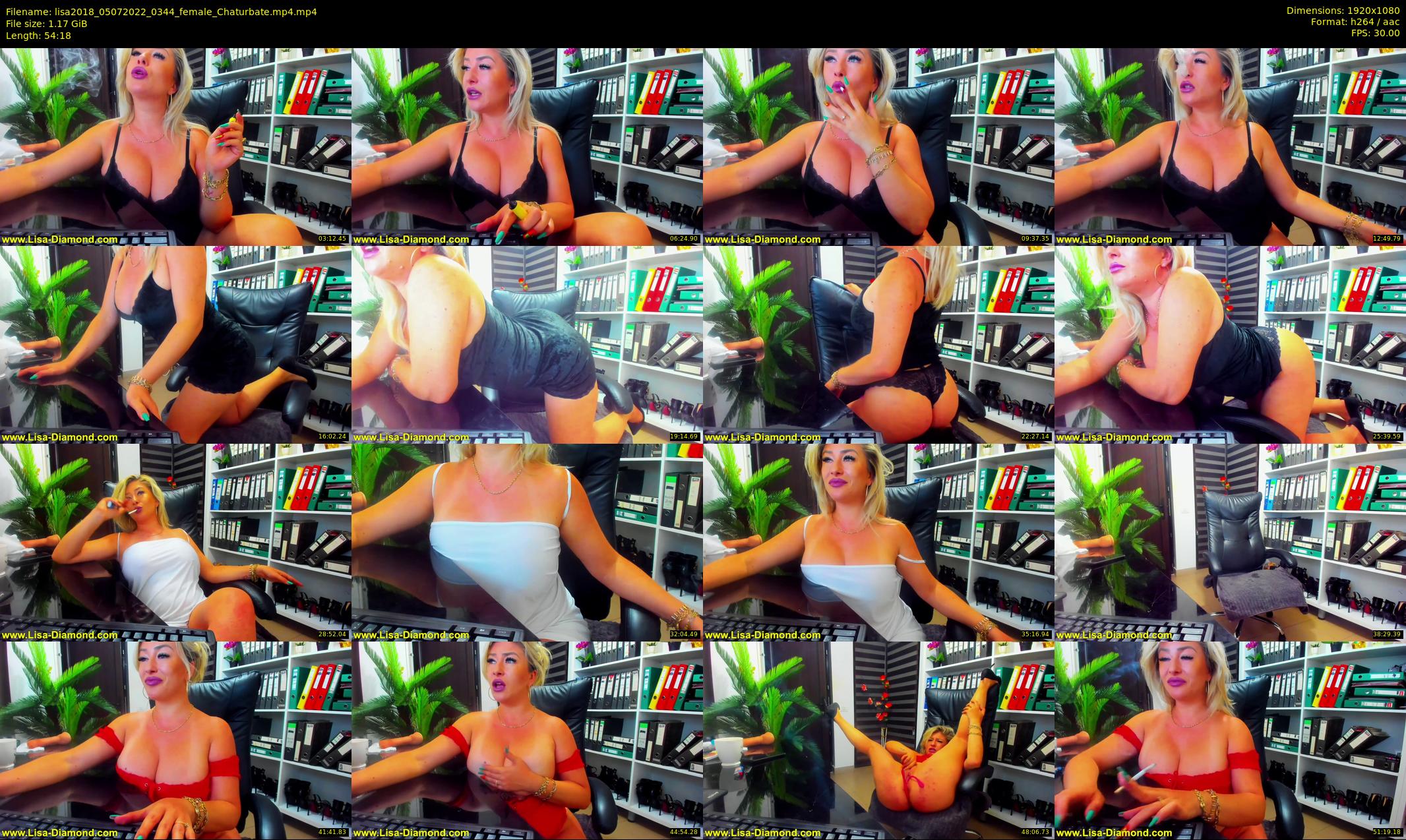 lisa2018 — 55 minute Chaturbate female cam show recording, 1080p, Jul 5, 2022