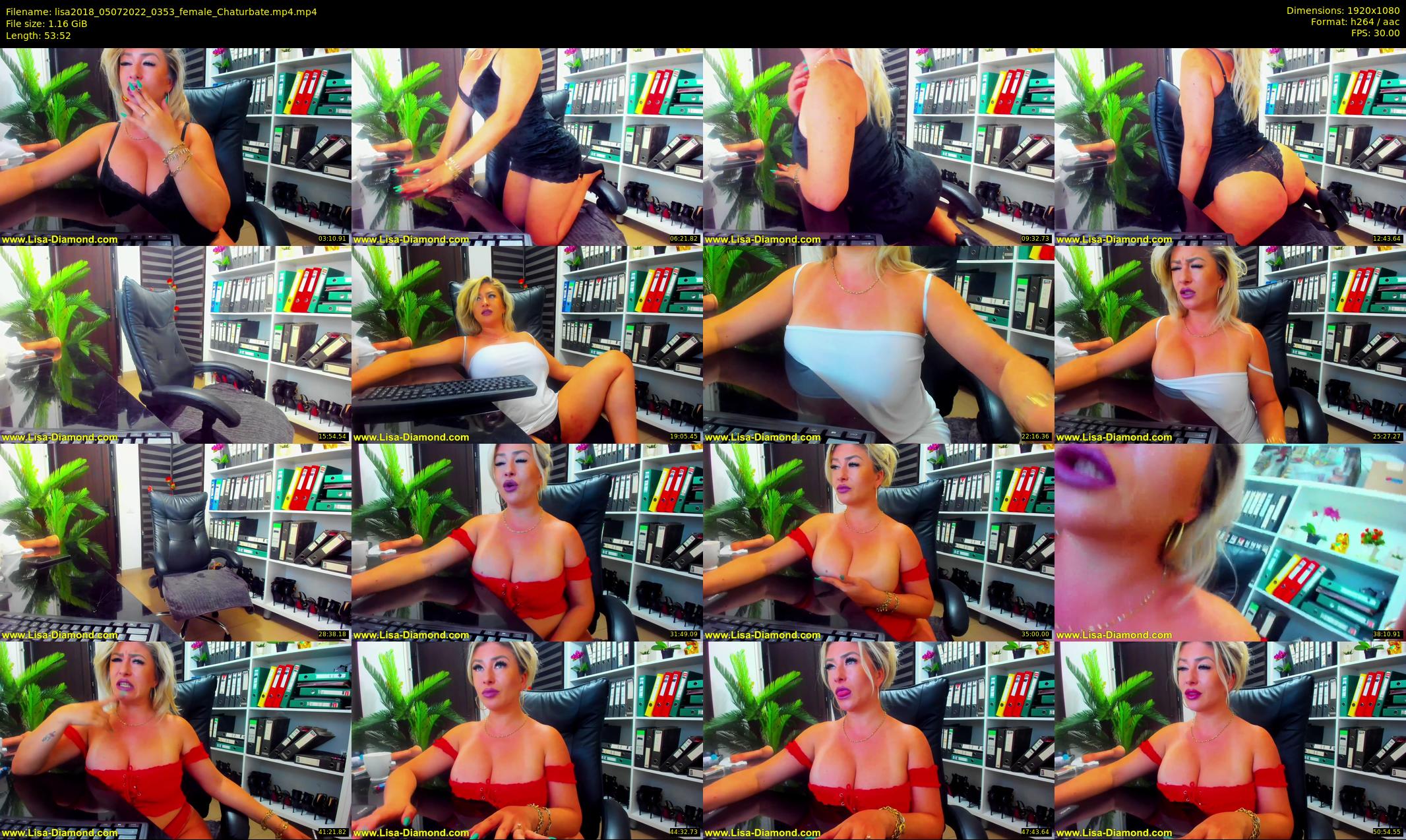 lisa2018 — 54 minute Chaturbate female cam show recording, 1080p, Jul 5, 2022