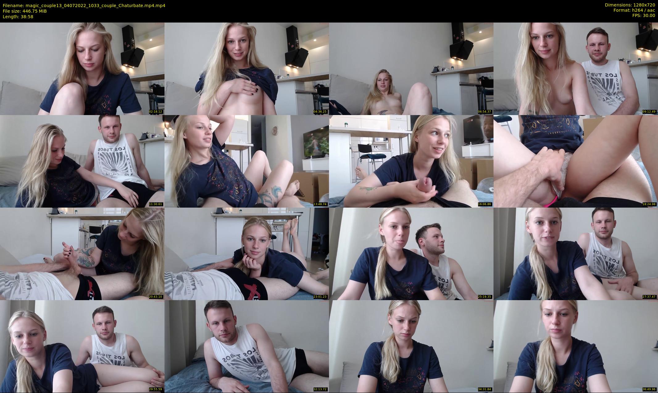 magic_couple13 — 39 minute Chaturbate couple cam show recording, 720p, Jul 4, 2022