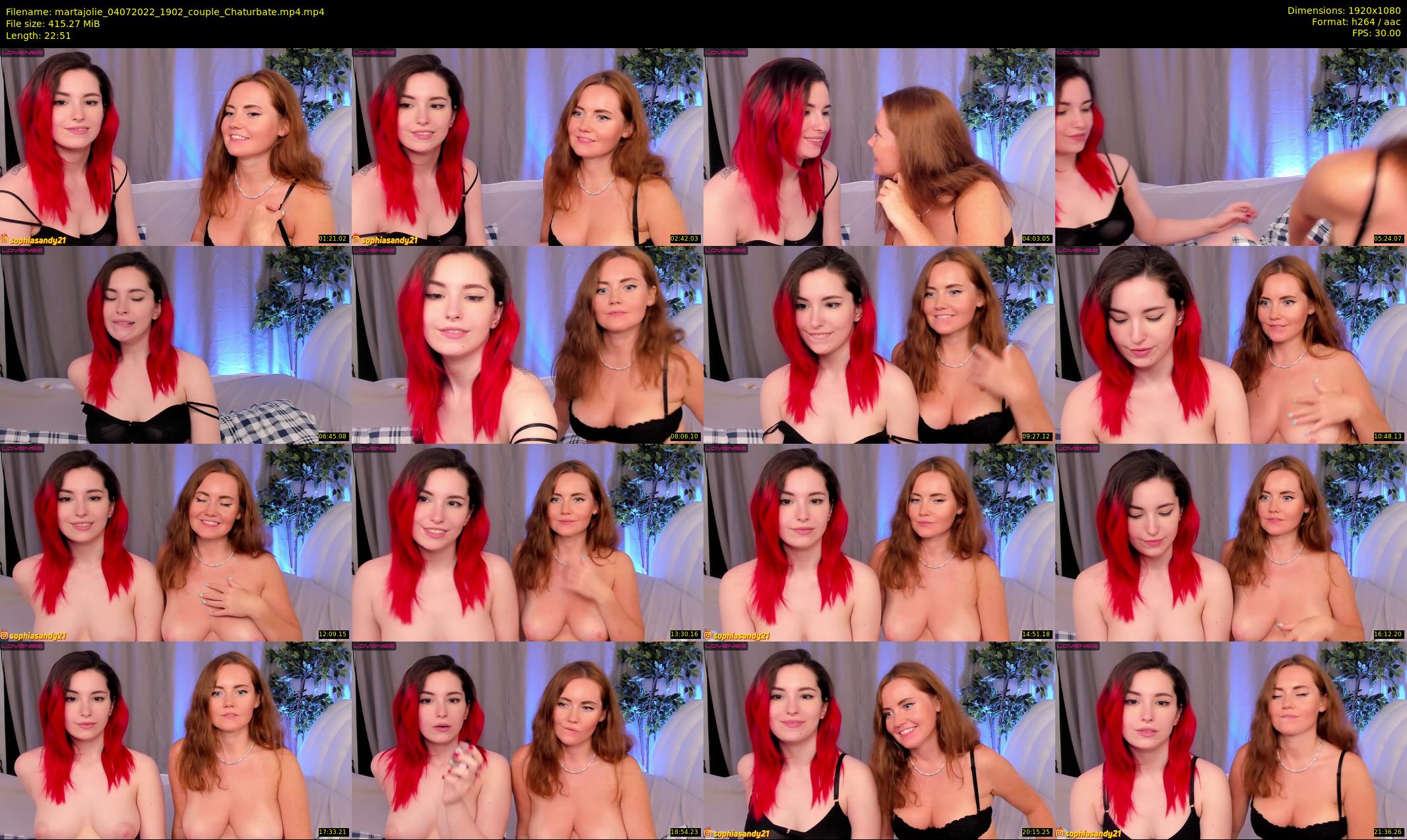 martajolie — 23 minute Chaturbate female cam show recording, 1080p, Jul 4, 2022