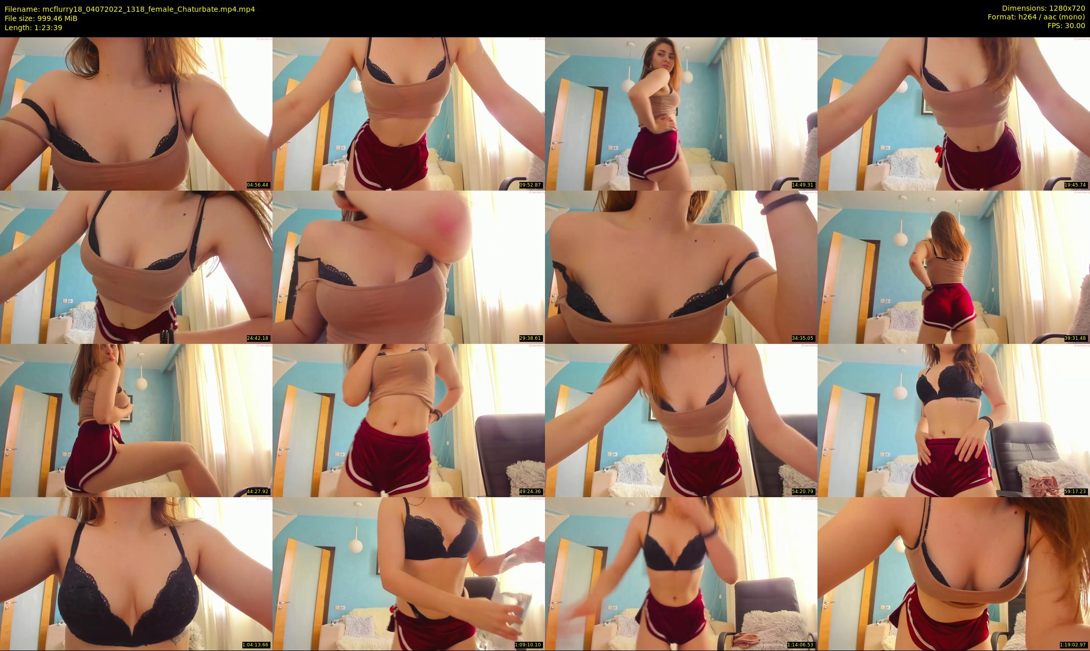 mcflurry18 — 84 minute Chaturbate female cam show recording, 720p, Jul 4, 2022