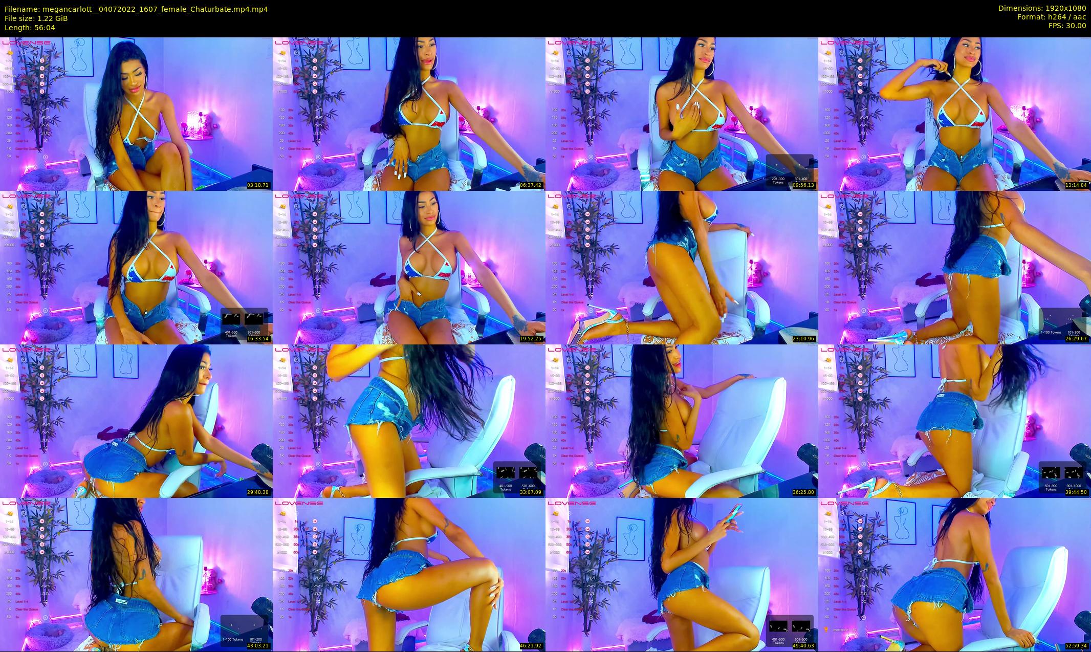 megancarlott_ — 57 minute Chaturbate female cam show recording, 1080p, Jul 4, 2022
