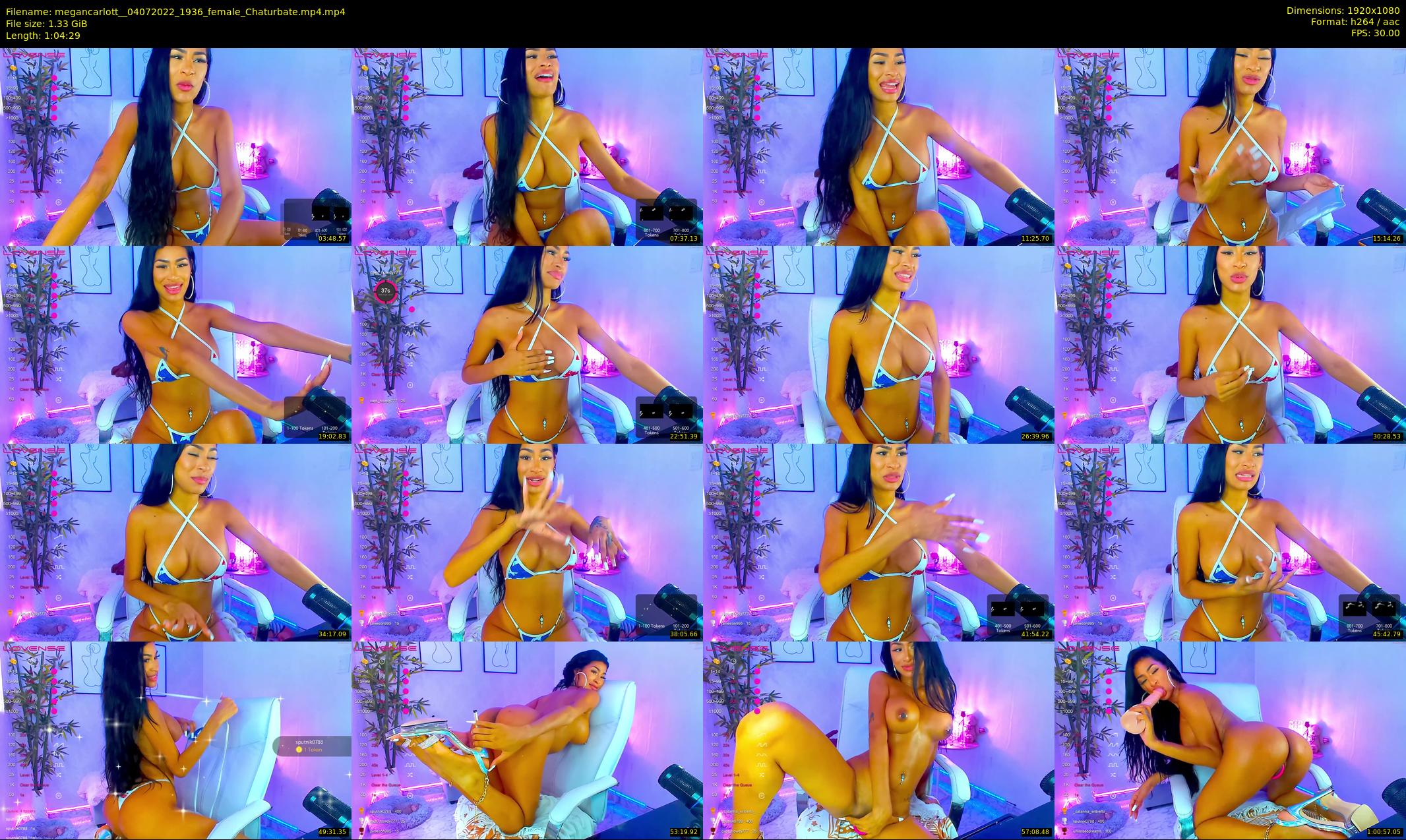 megancarlott_ — 65 minute Chaturbate female cam show recording, 1080p, Jul 4, 2022