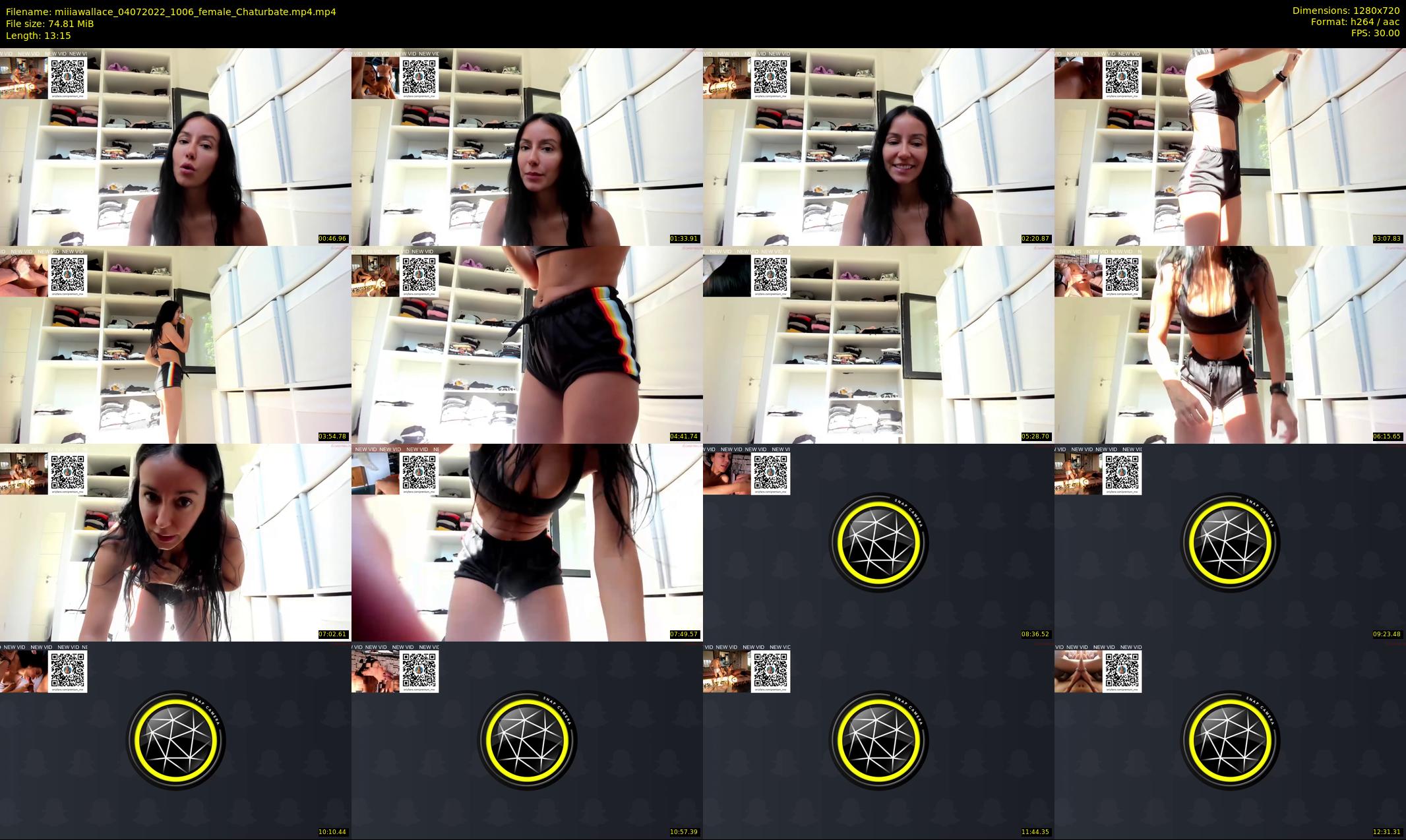 miiiawallace — 14 minute Chaturbate female cam show recording, 720p, Jul 4, 2022
