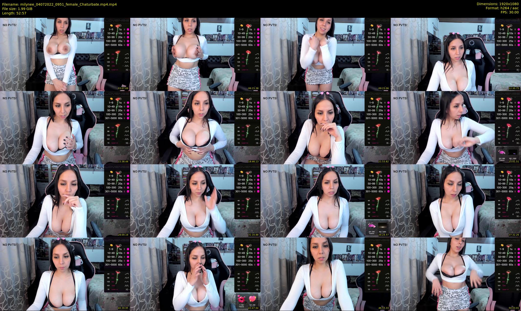 milynee — 53 minute Chaturbate female cam show recording, 1080p, Jul 4, 2022
