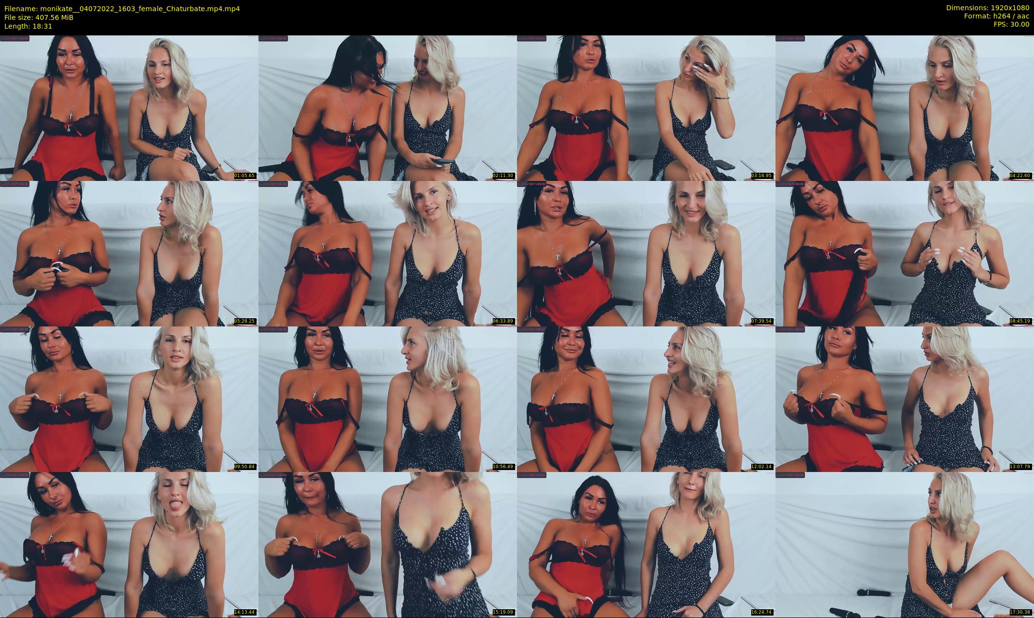 monikate_ — 19 minute Chaturbate couple cam show recording, 1080p, Jul 4, 2022