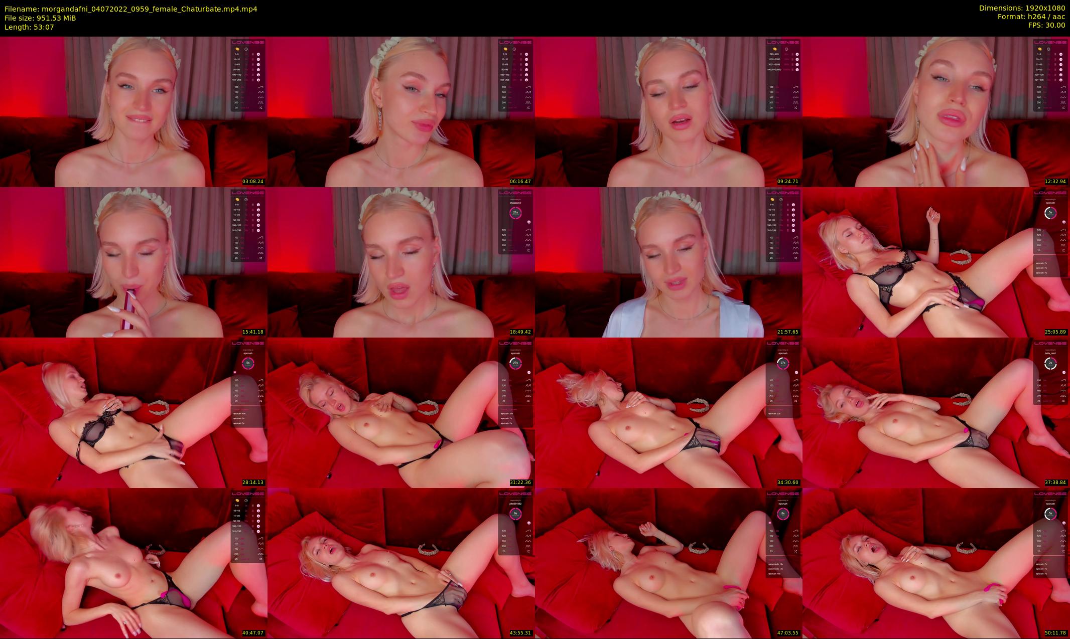 morgandafni — 54 minute Chaturbate couple cam show recording, 1080p, Jul 4, 2022