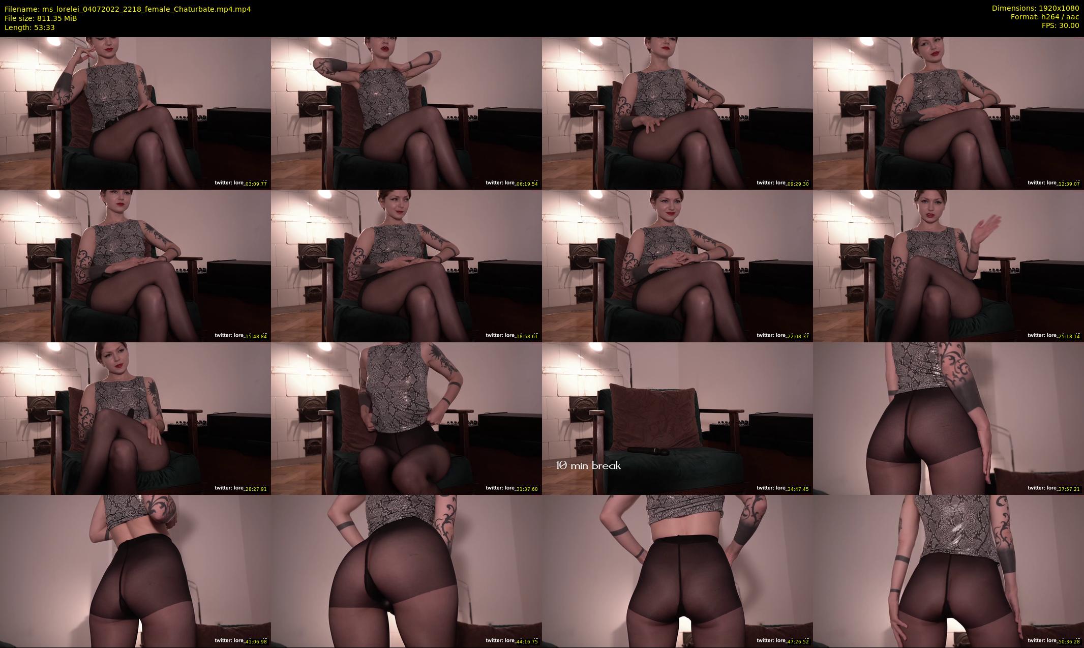 ms_lorelei — 54 minute Chaturbate female cam show recording, 1080p, Jul 4, 2022