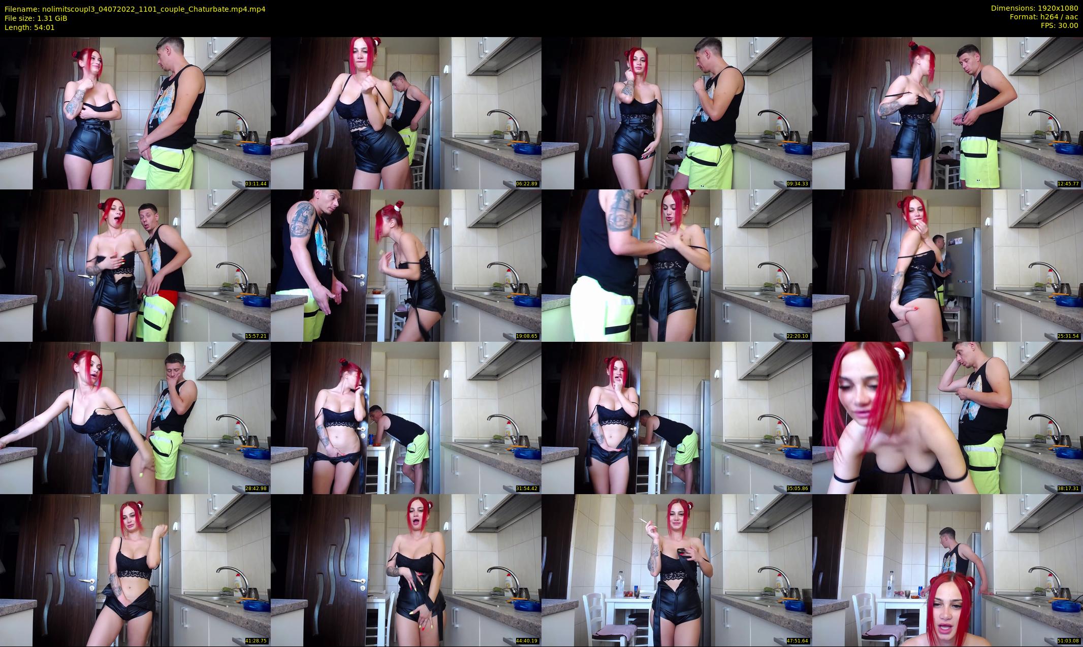 nolimitscoupl3 — 55 minute Chaturbate couple cam show recording, 1080p, Jul 4, 2022