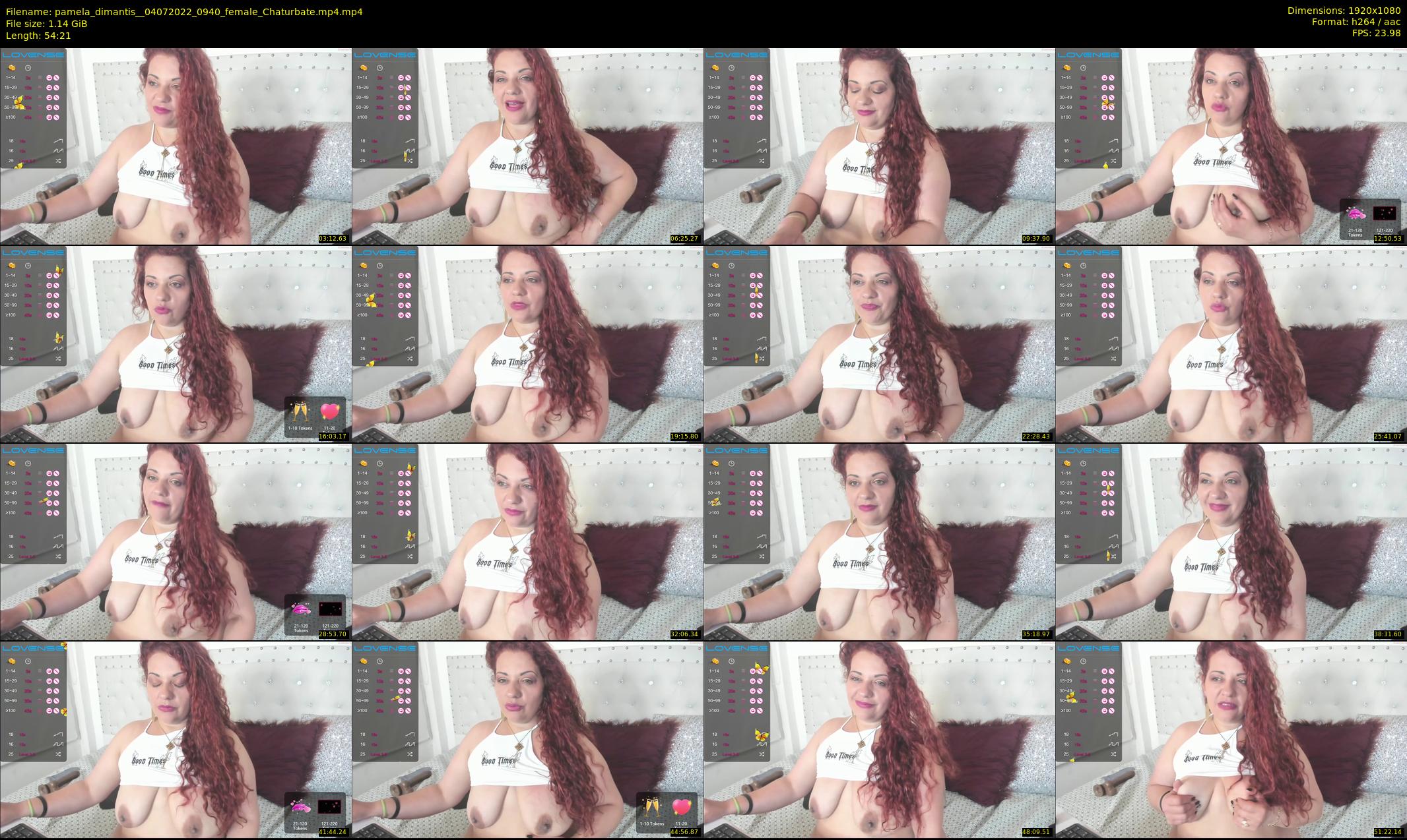 pamela_dimantis_ — 55 minute Chaturbate female cam show recording, 1080p, Jul 4, 2022