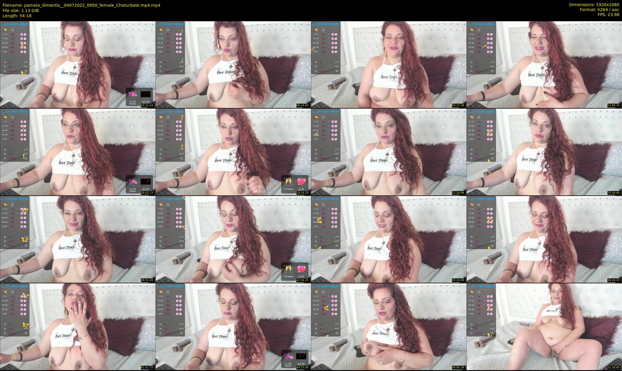 pamela_dimantis_ — 55 minute Chaturbate female cam show recording, 1080p, Jul 4, 2022