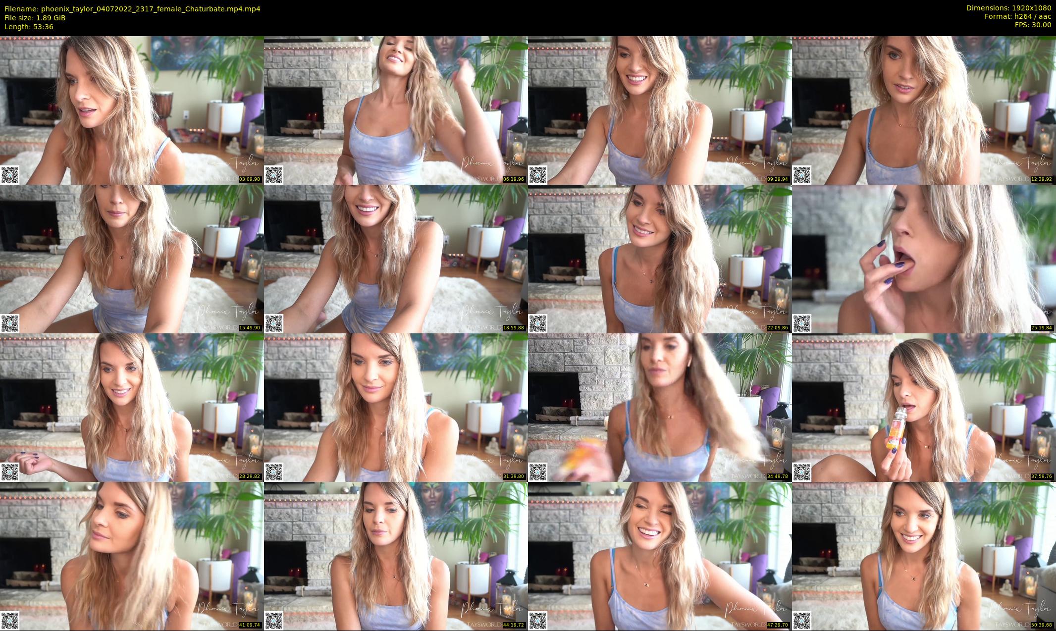 phoenix_taylor — 54 minute Chaturbate female cam show recording, 1080p, Jul 4, 2022