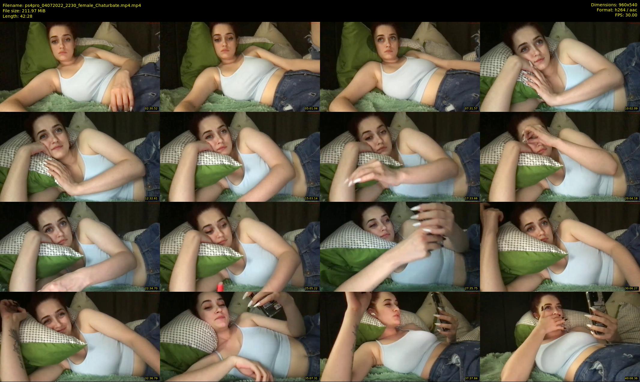 ps4pro — 43 minute Chaturbate female cam show recording, 480p, Jul 4, 2022