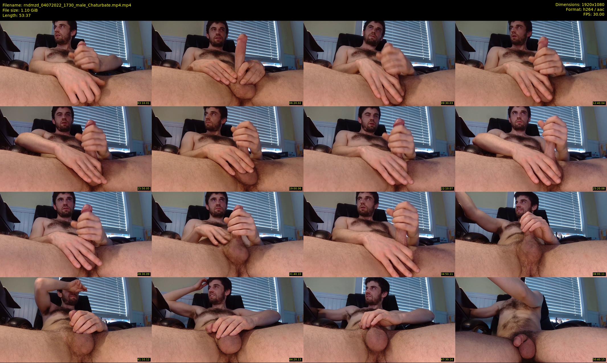rndmzd — 54 minute Chaturbate male cam show recording, 1080p, Jul 4, 2022
