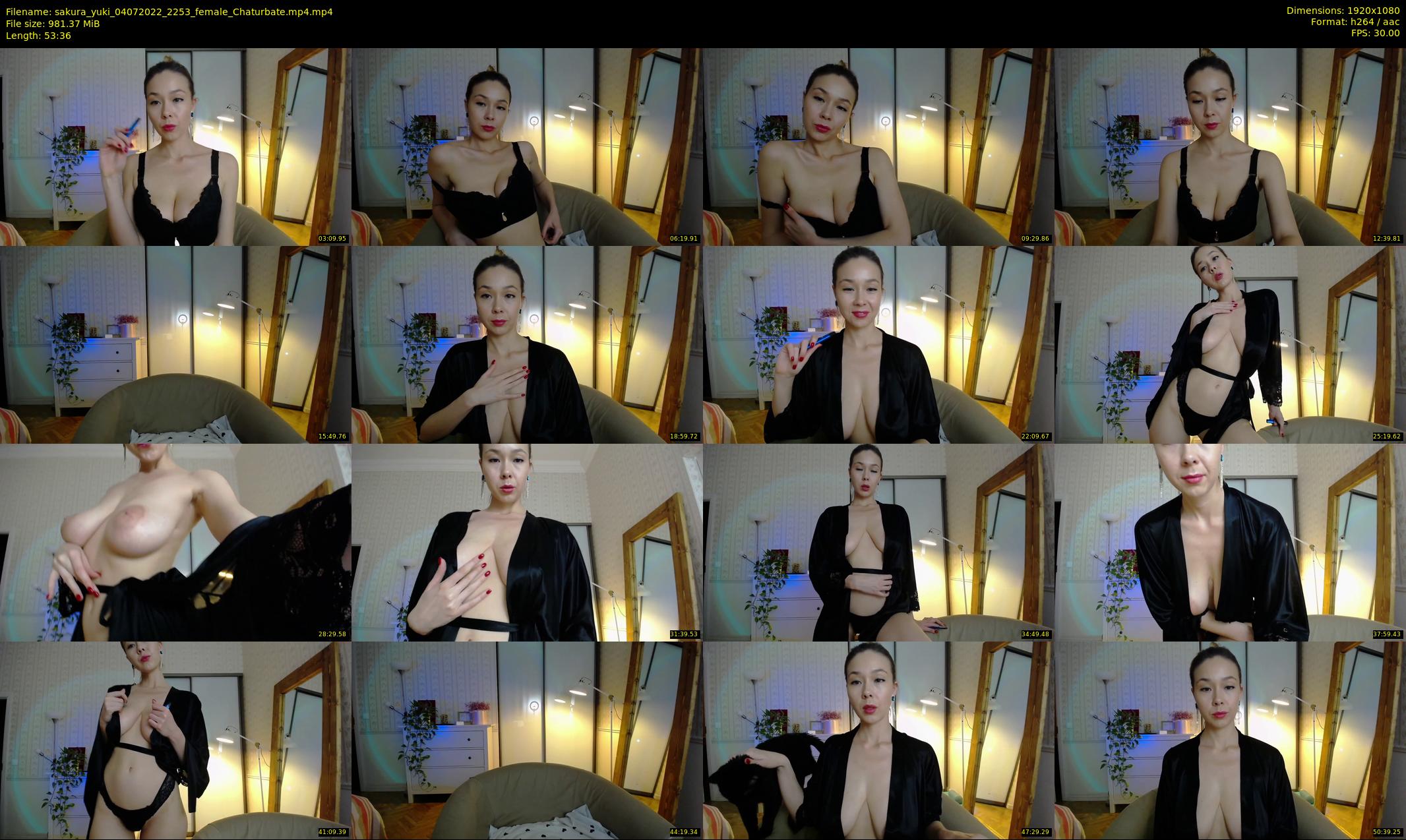 sakura_yuki — 54 minute Chaturbate female cam show recording, 1080p, Jul 4, 2022