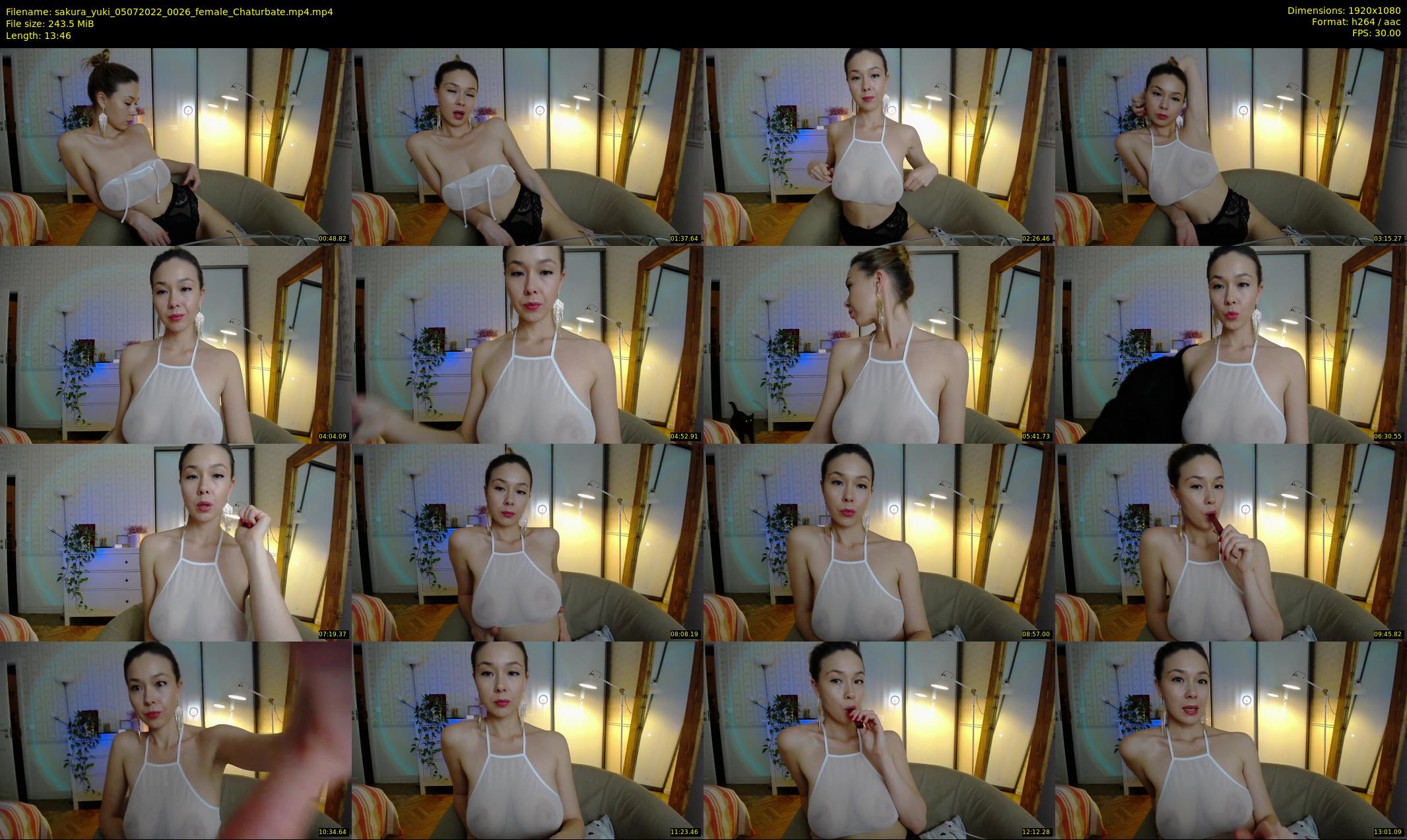 sakura_yuki — 14 minute Chaturbate female cam show recording, 1080p, Jul 5, 2022