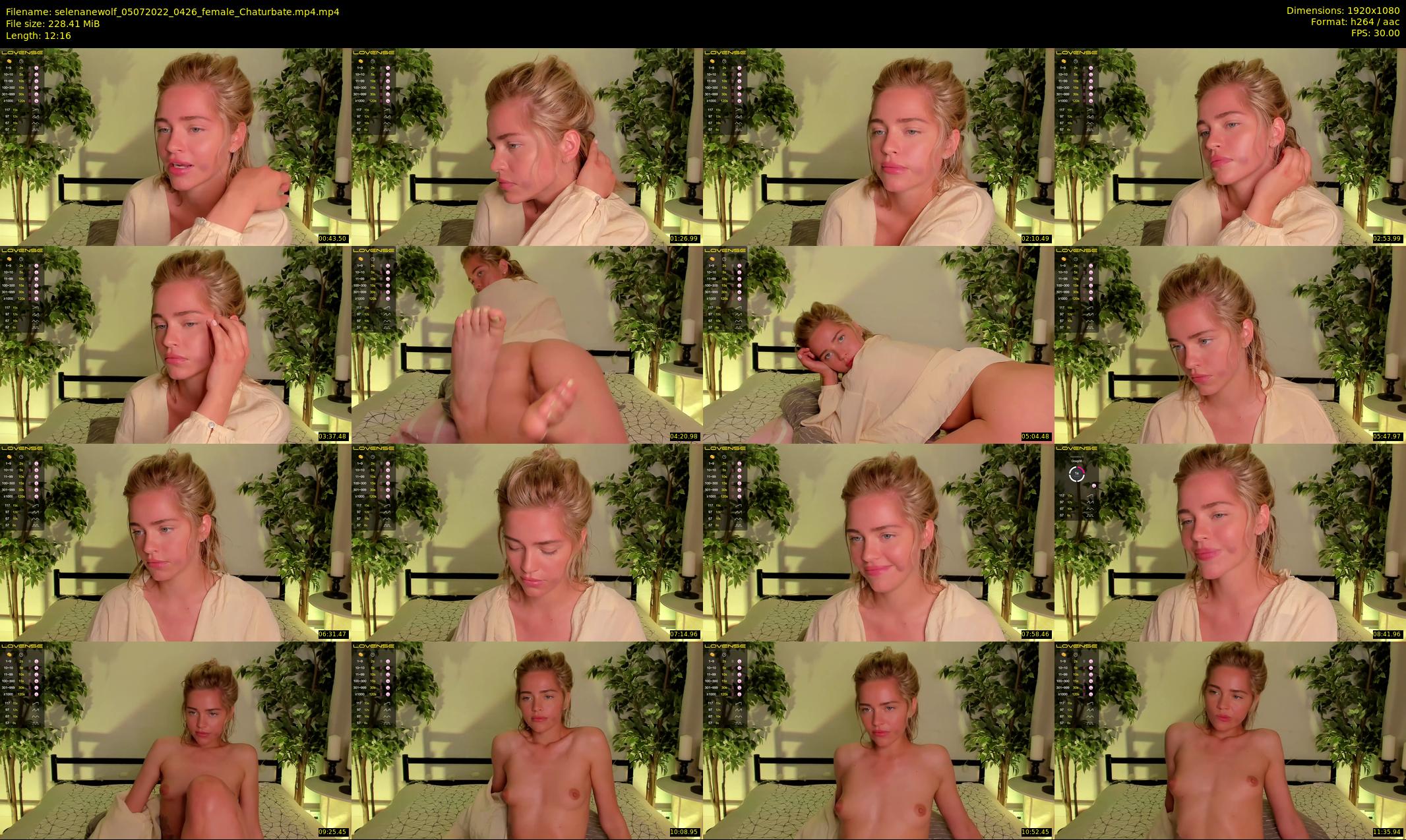 selenanewolf — 13 minute Chaturbate couple cam show recording, 1080p, Jul 5, 2022