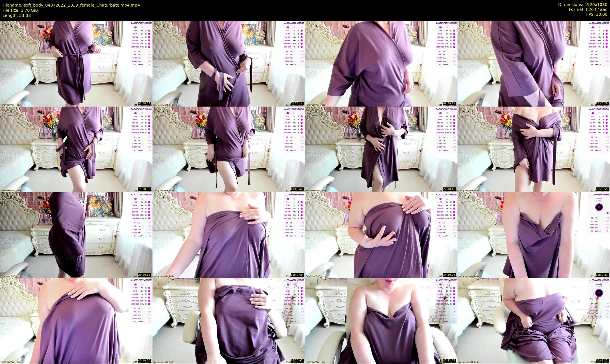 soft_body — 54 minute Chaturbate female cam show recording, 1080p, Jul 4, 2022