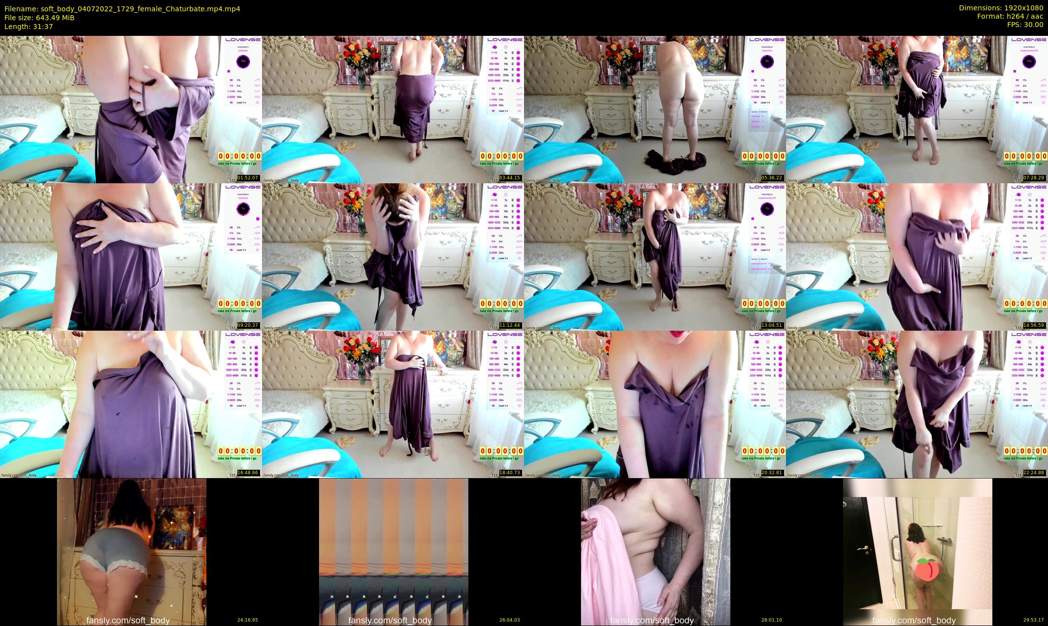 soft_body — 32 minute Chaturbate female cam show recording, 1080p, Jul 4, 2022