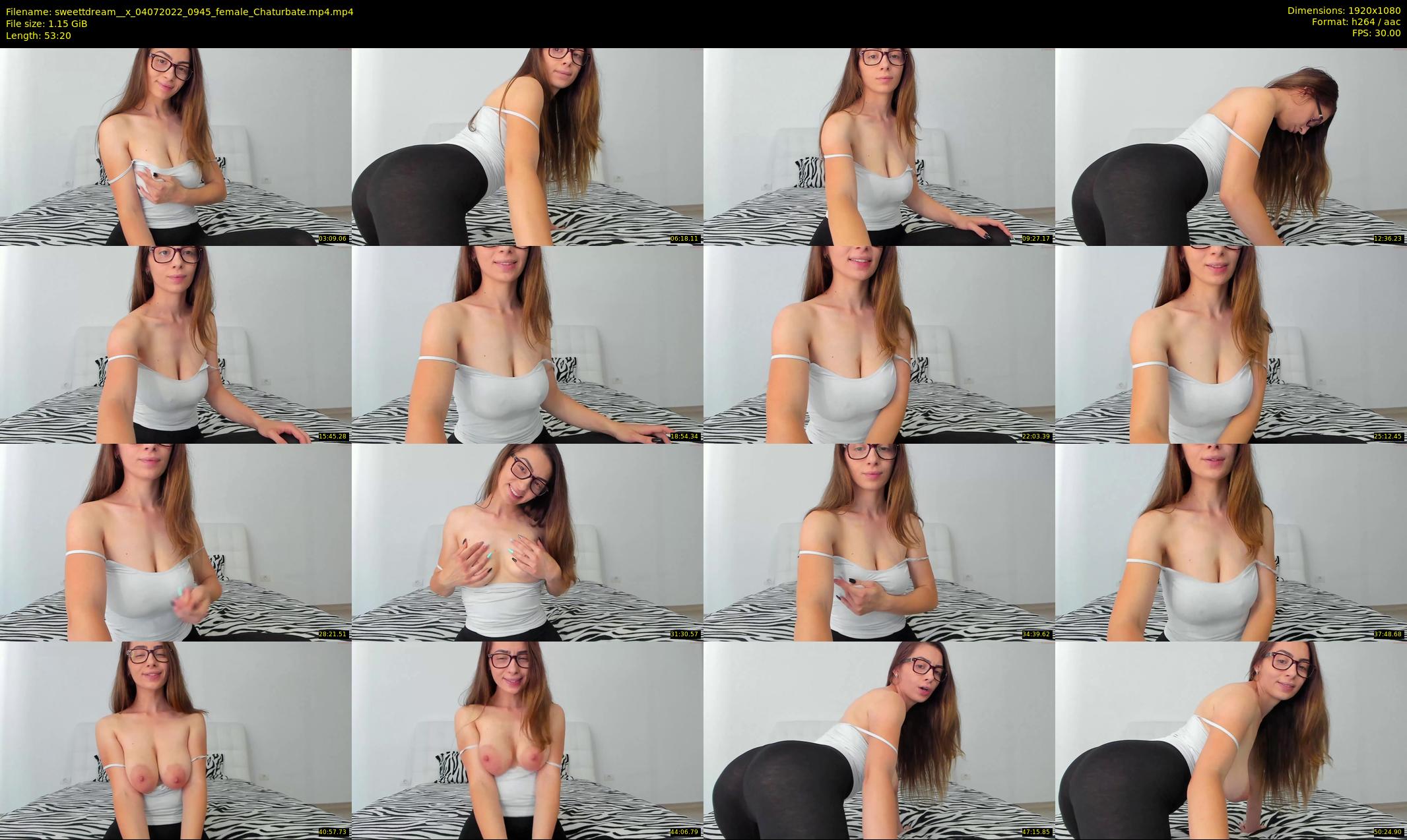 sweettdream__x — 54 minute Chaturbate female cam show recording, 1080p, Jul 4, 2022