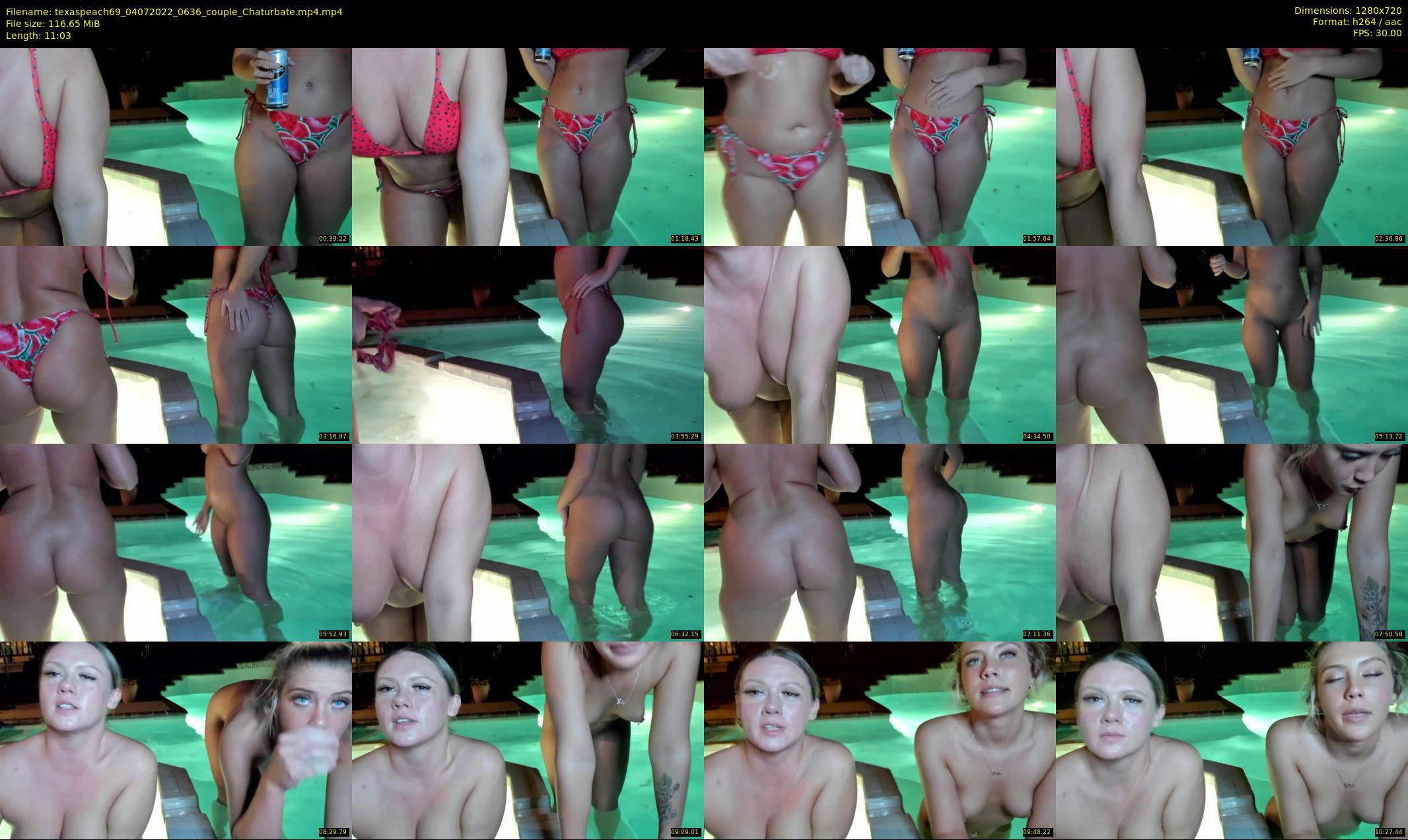 texaspeach69 — 12 minute Chaturbate female cam show recording, 720p, Jul 4, 2022