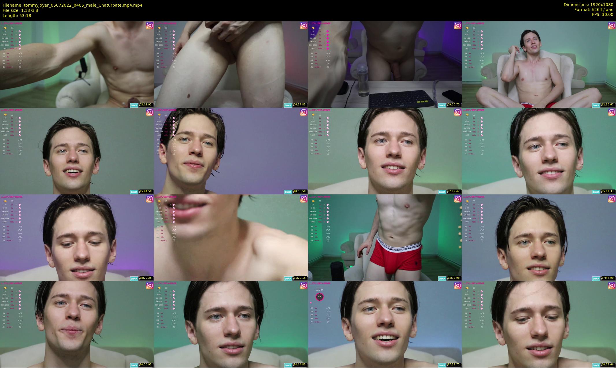 tommyjoyer — 54 minute Chaturbate male cam show recording, 1080p, Jul 5, 2022