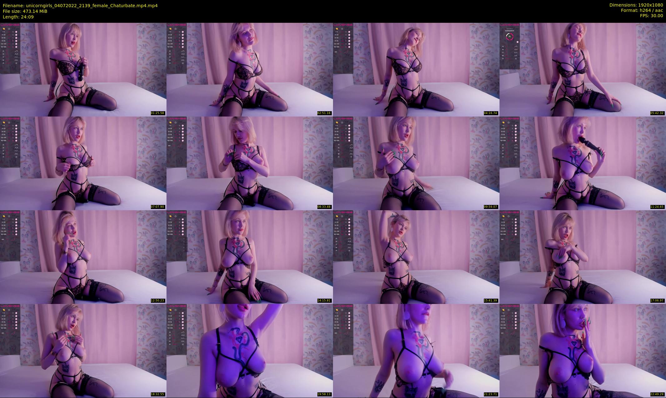 unicorngirls — 25 minute Chaturbate couple cam show recording, 1080p, Jul 4, 2022