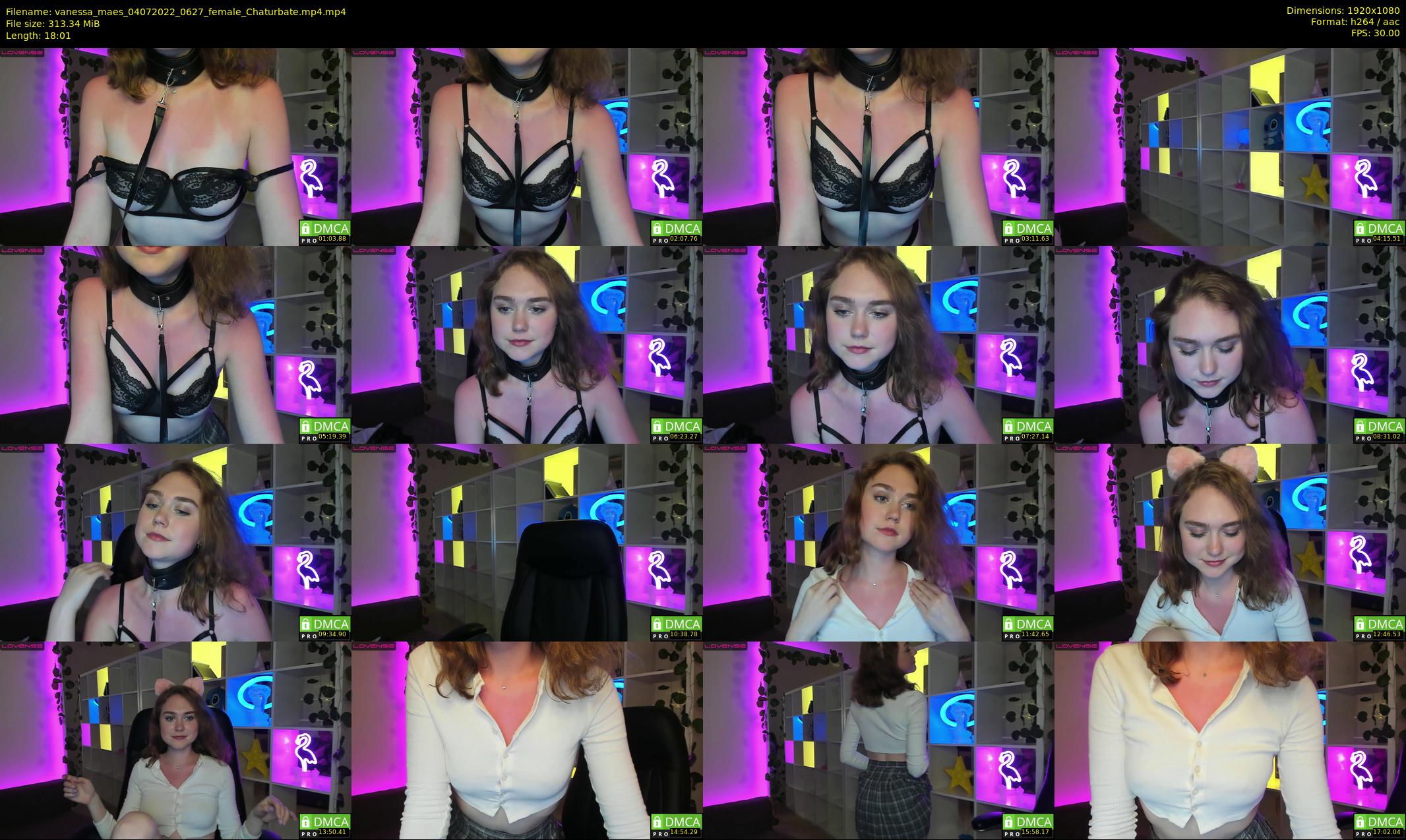 vanessa_maes — 19 minute Chaturbate female cam show recording, 1080p, Jul 4, 2022