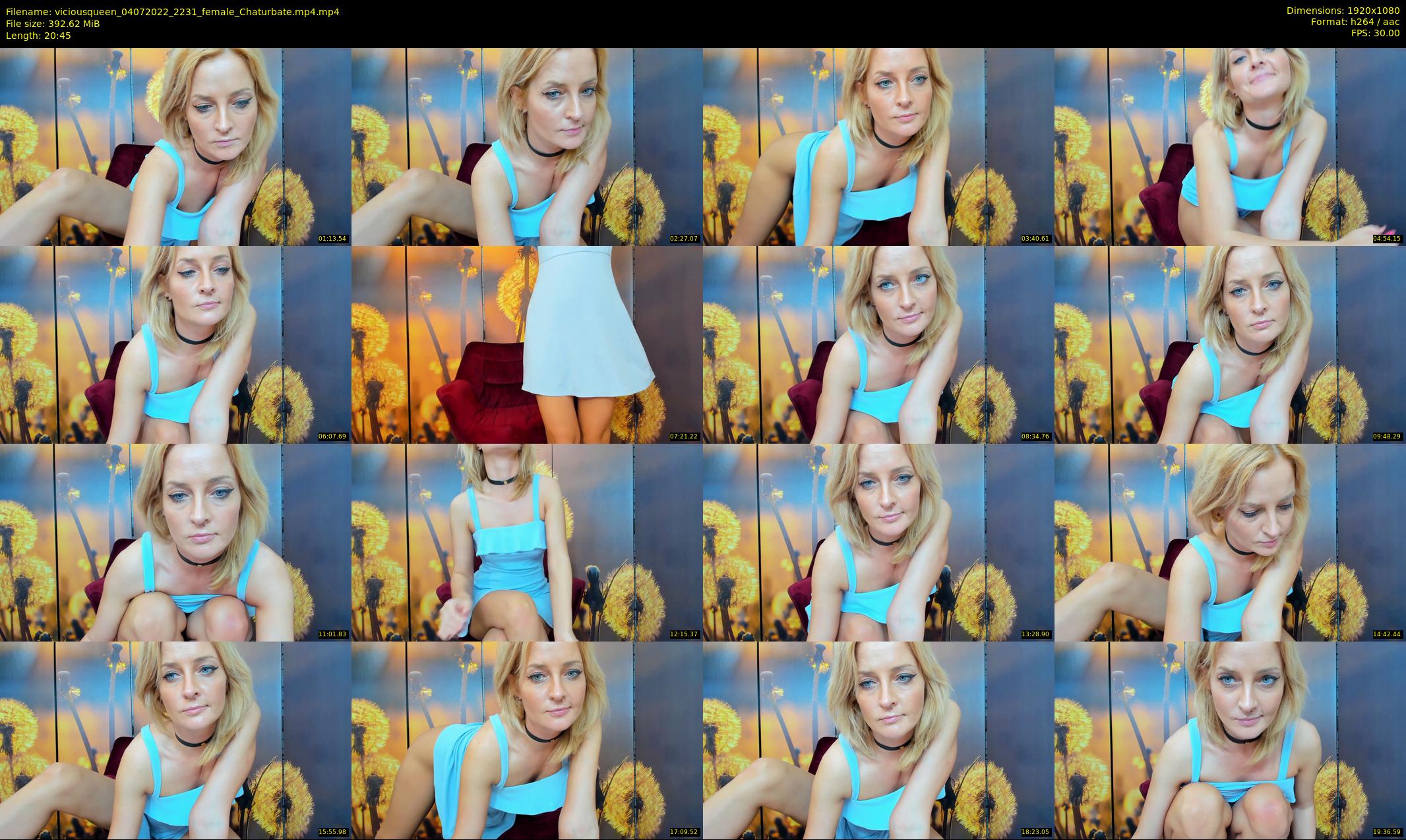 viciousqueen — 21 minute Chaturbate female cam show recording, 1080p, Jul 4, 2022