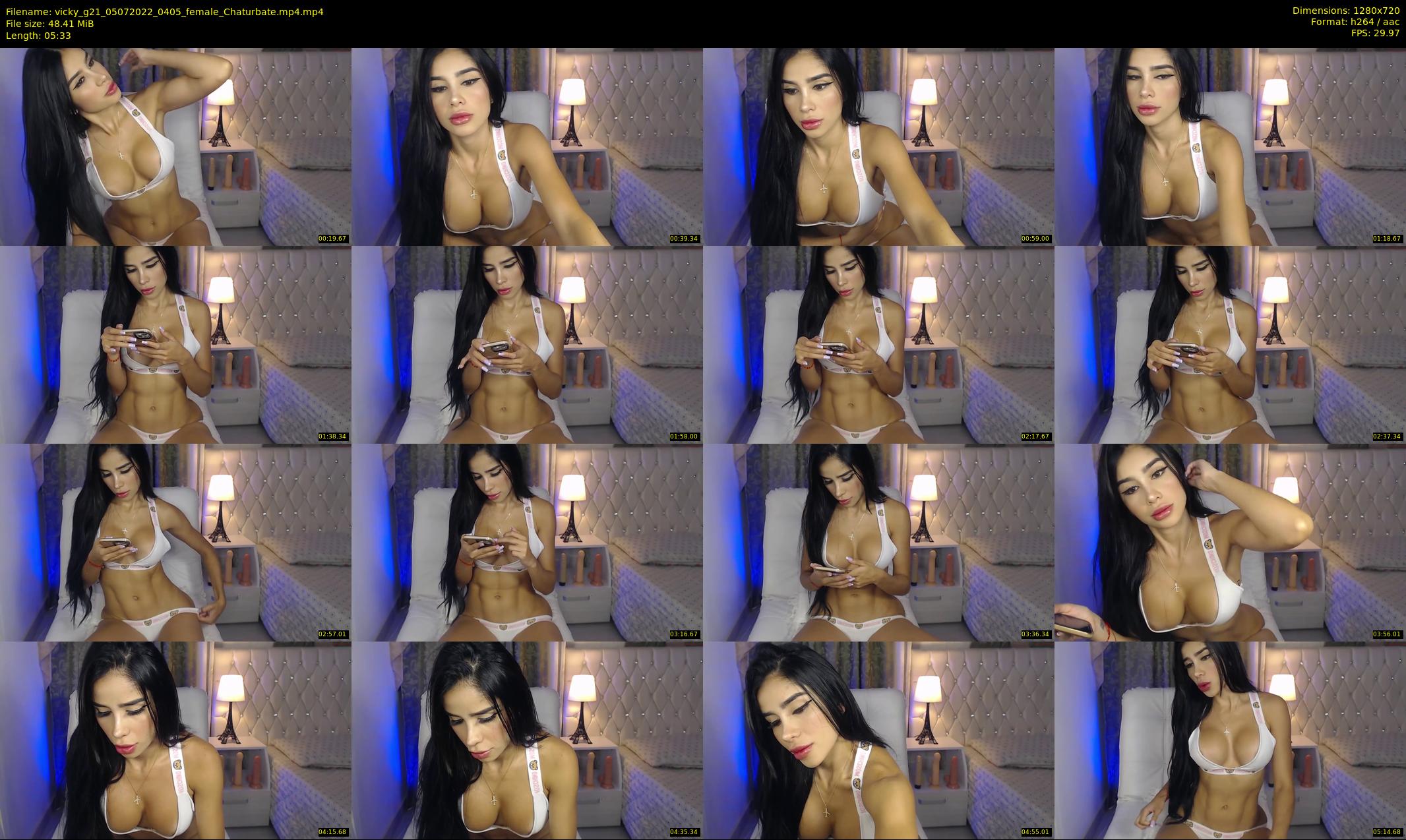 vicky_g21 — 6 minute Chaturbate female cam show recording, 720p, Jul 5, 2022