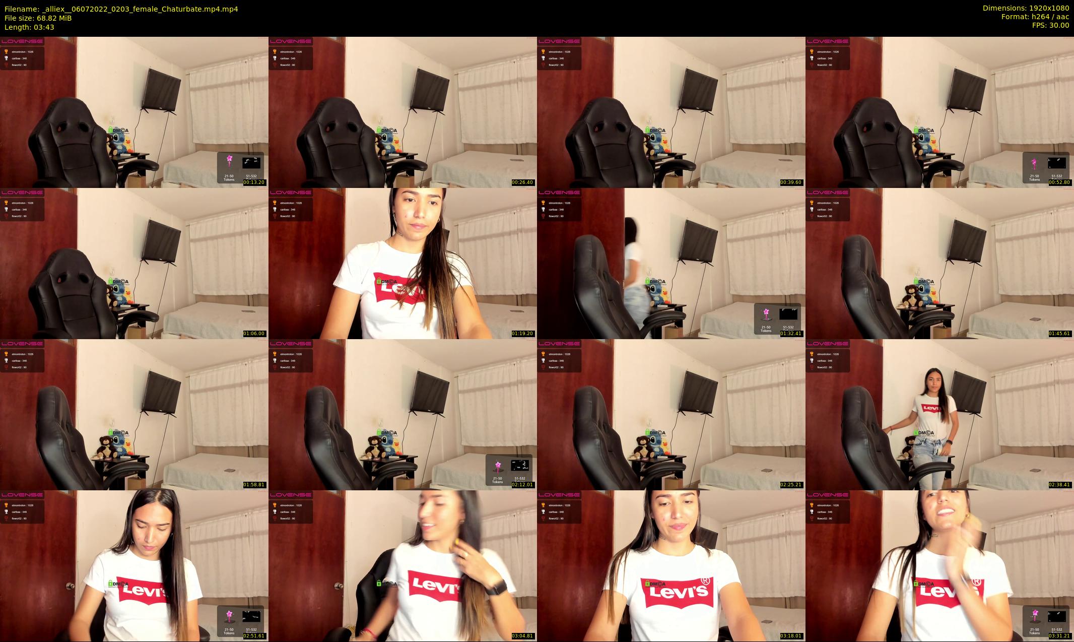 _alliex_ — 4 minute Chaturbate female cam show recording, 1080p, Jul 6, 2022