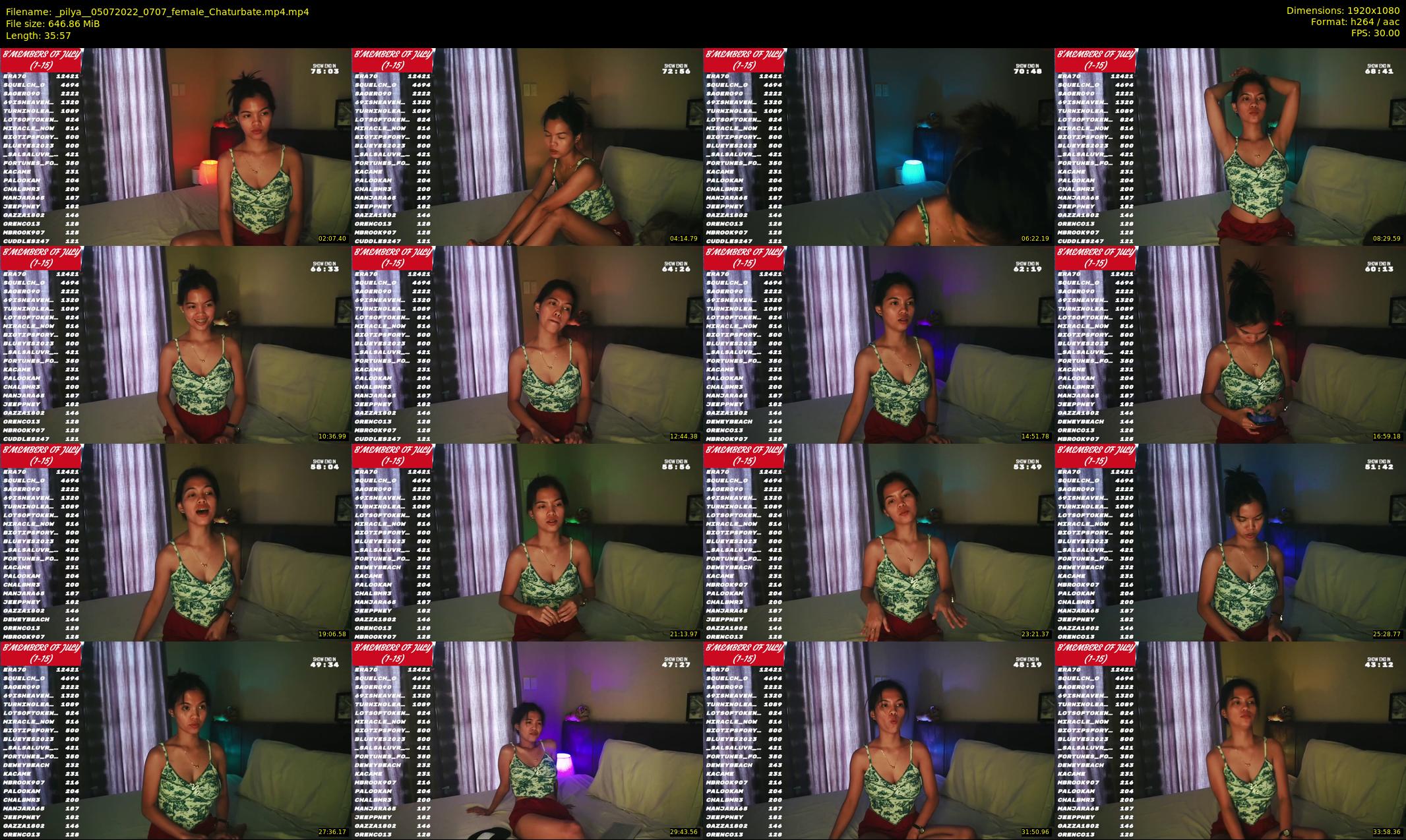 _pilya_ — 36 minute Chaturbate female cam show recording, 1080p, Jul 5, 2022
