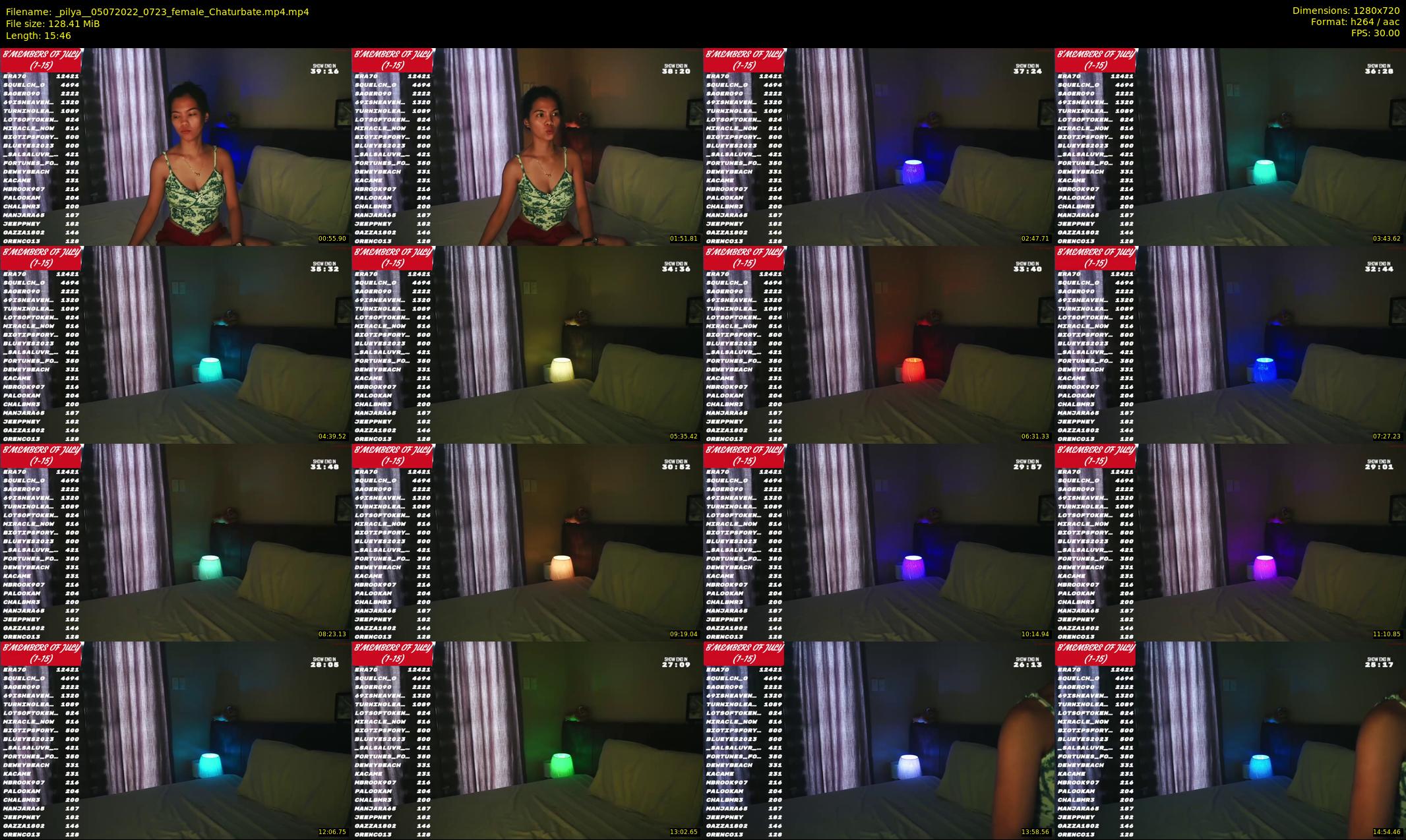 _pilya_ — 16 minute Chaturbate female cam show recording, 720p, Jul 5, 2022