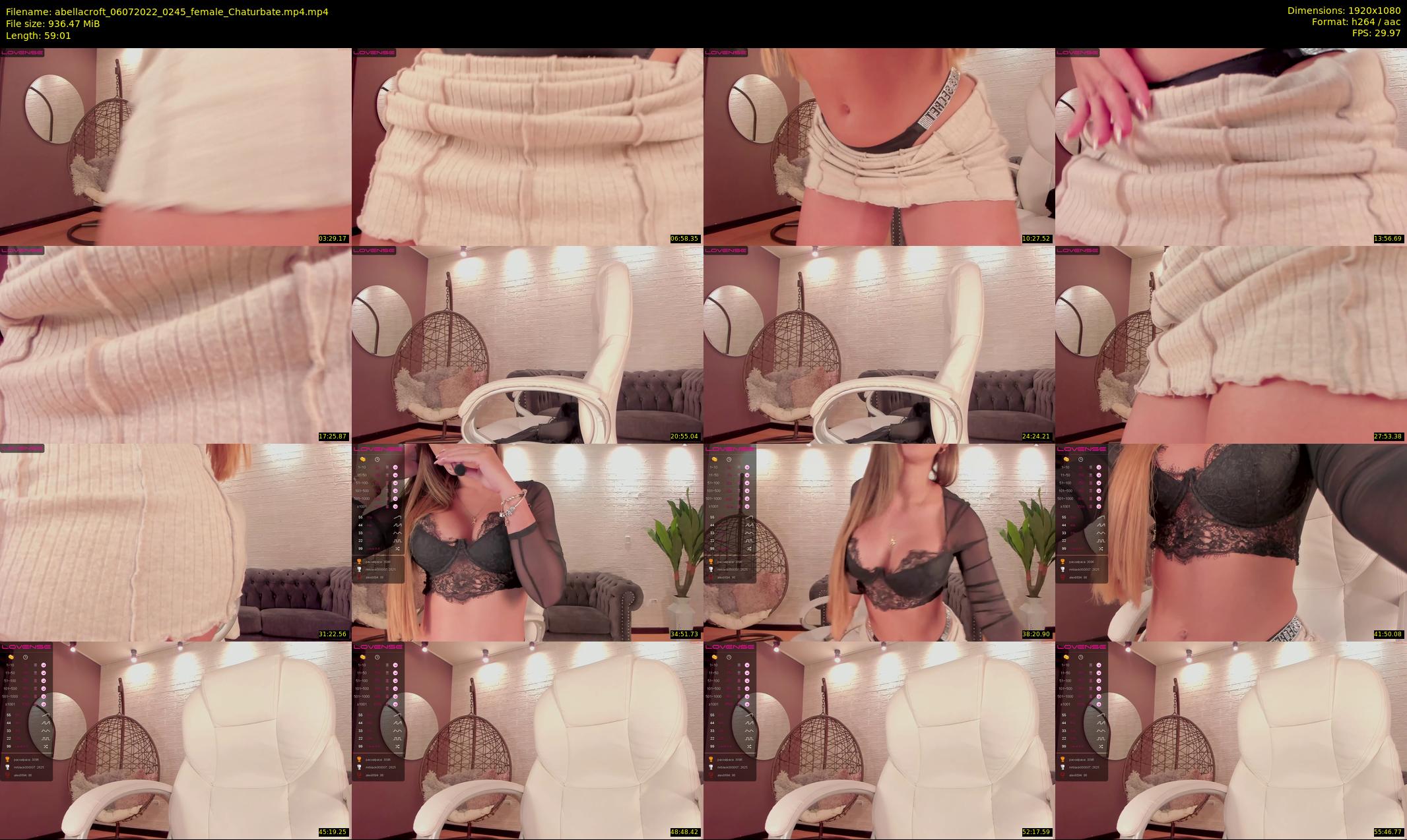 abellacroft — 60 minute Chaturbate female cam show recording, 1080p, Jul 6, 2022