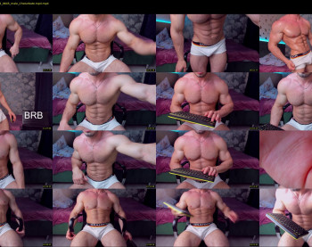 adam_muscle_ — 39 minute Chaturbate male cam show recording, 1080p, Jul 5, 2022